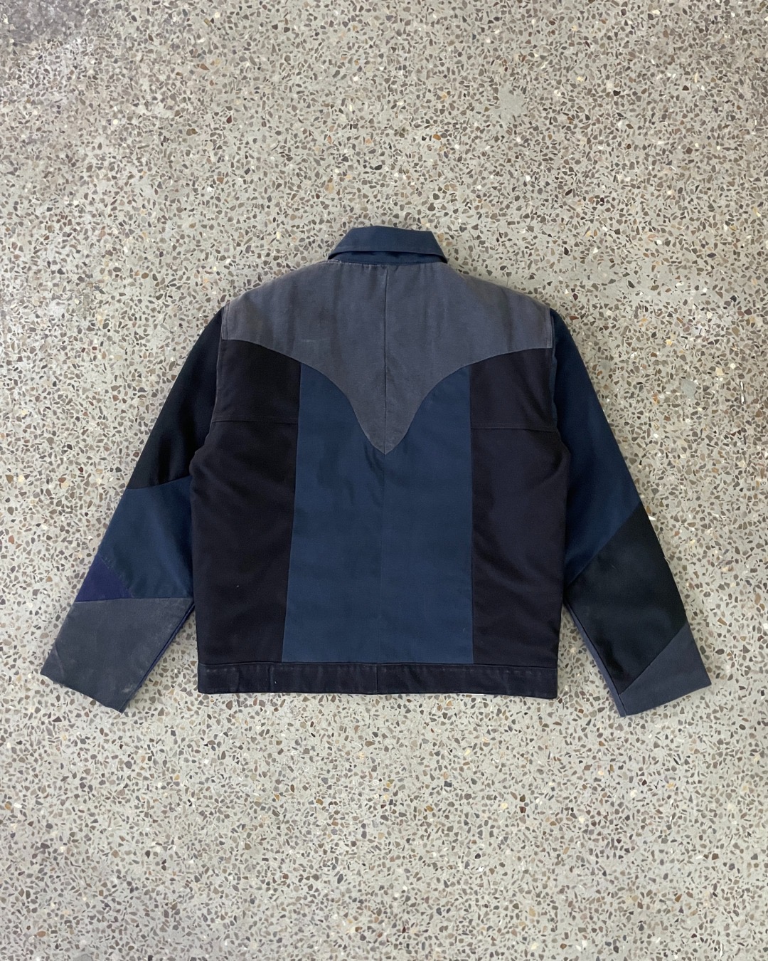 Upcycled Workwear Utility Jacket