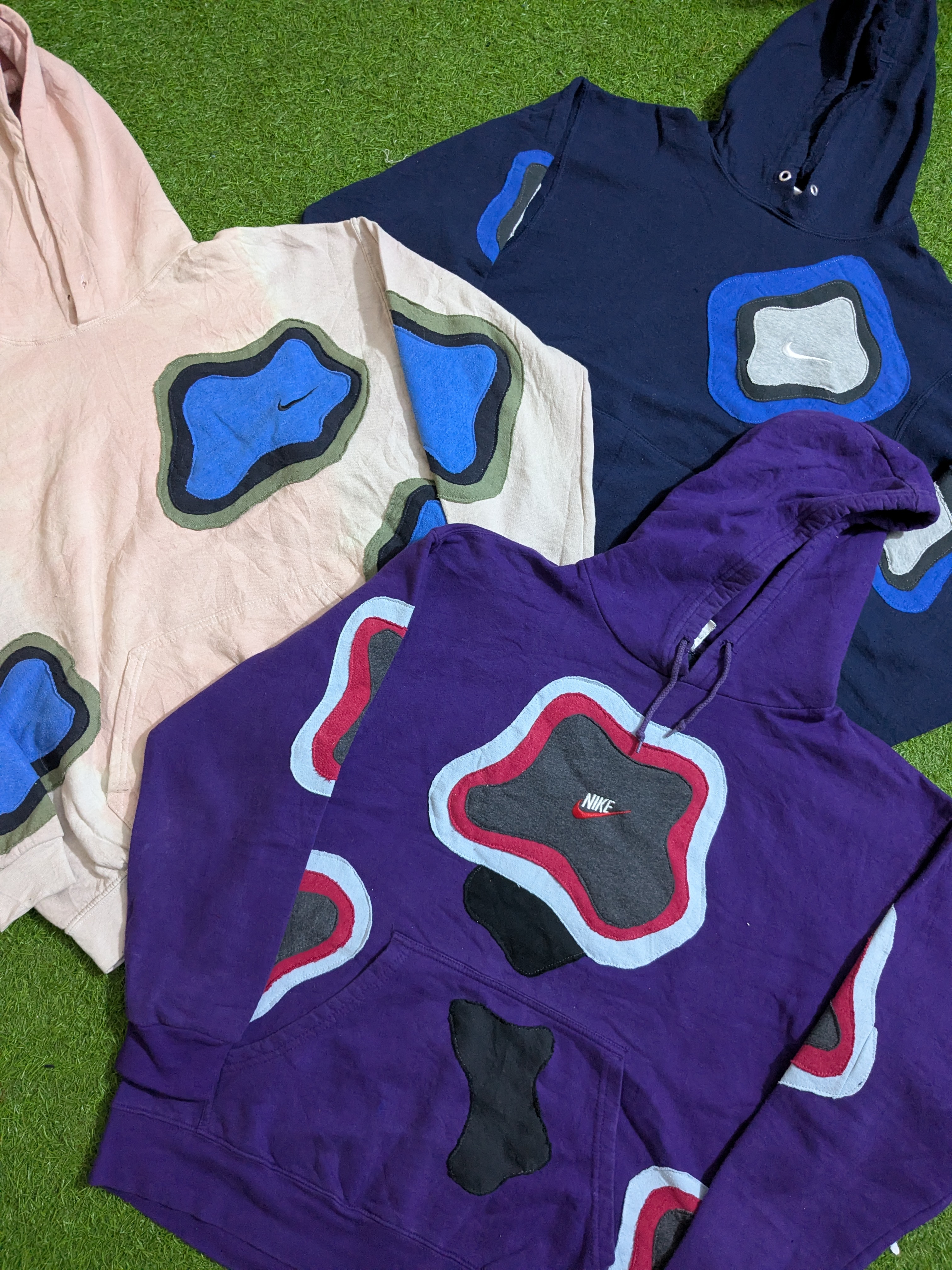 Upcycle Nike Patchwork Hoodies