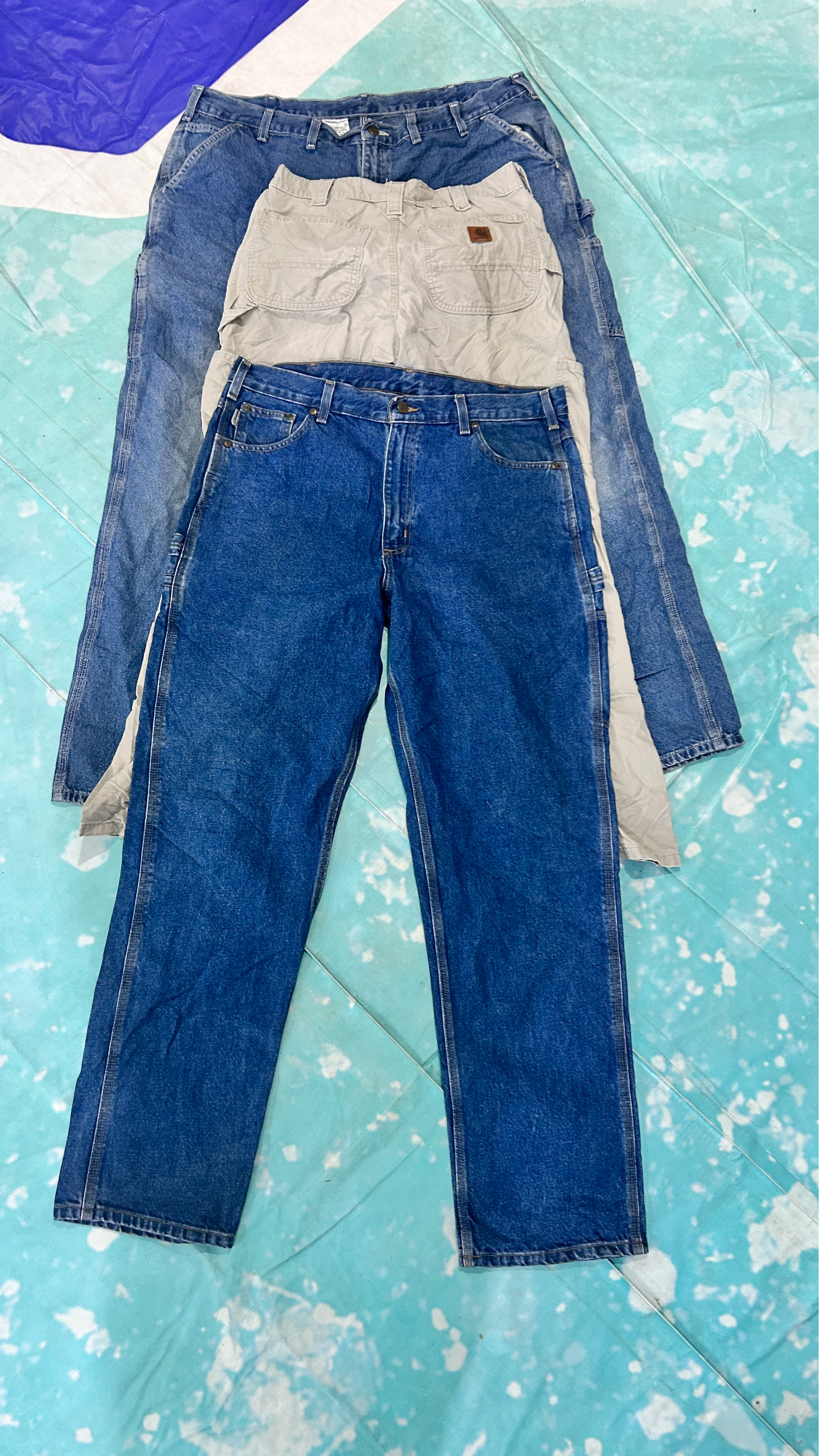 Vintage Carhartt Denim Jeans Mix – Baggy & Straigh..