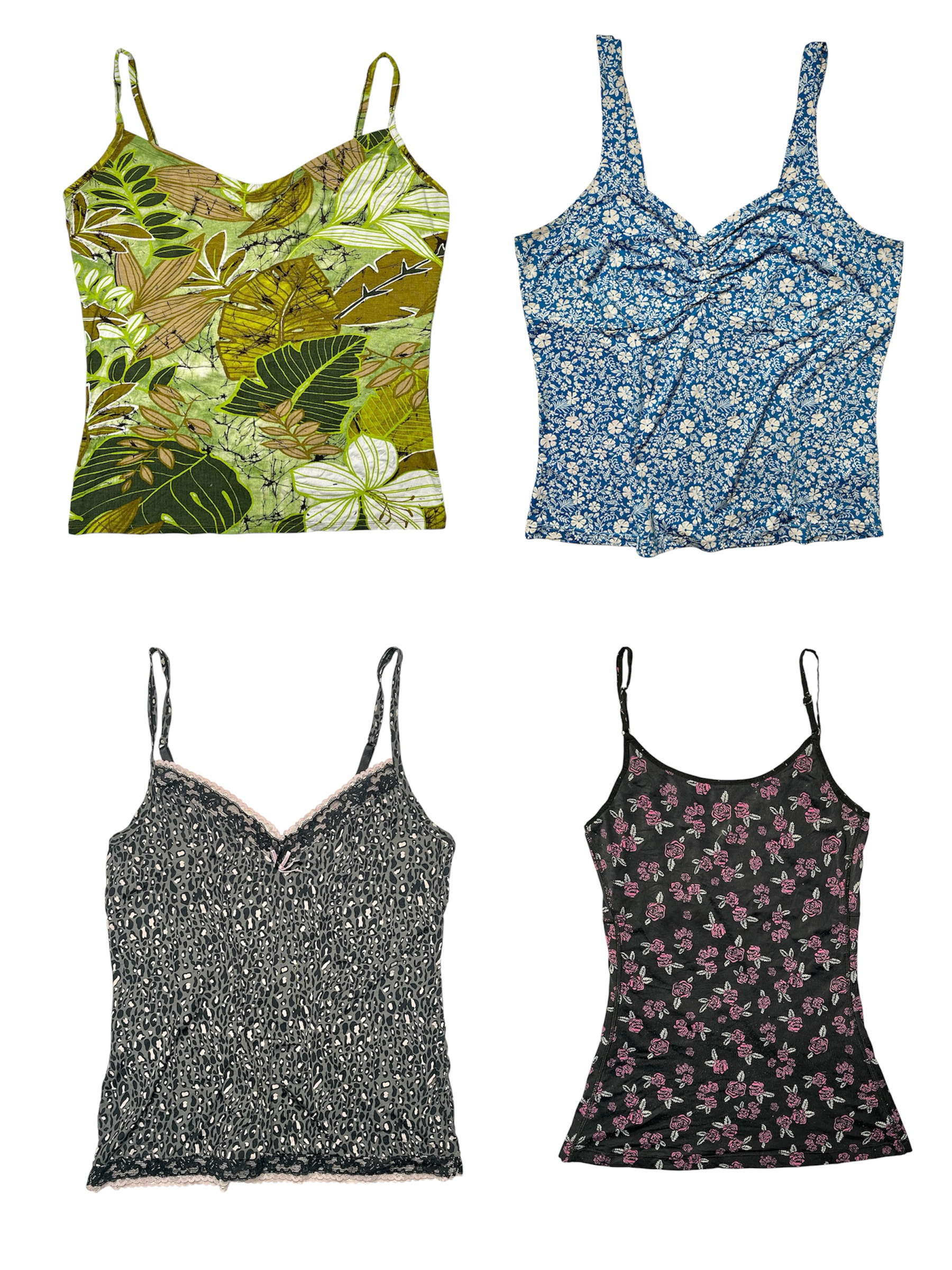 Mixed Print Y2K Camisole: TT-163