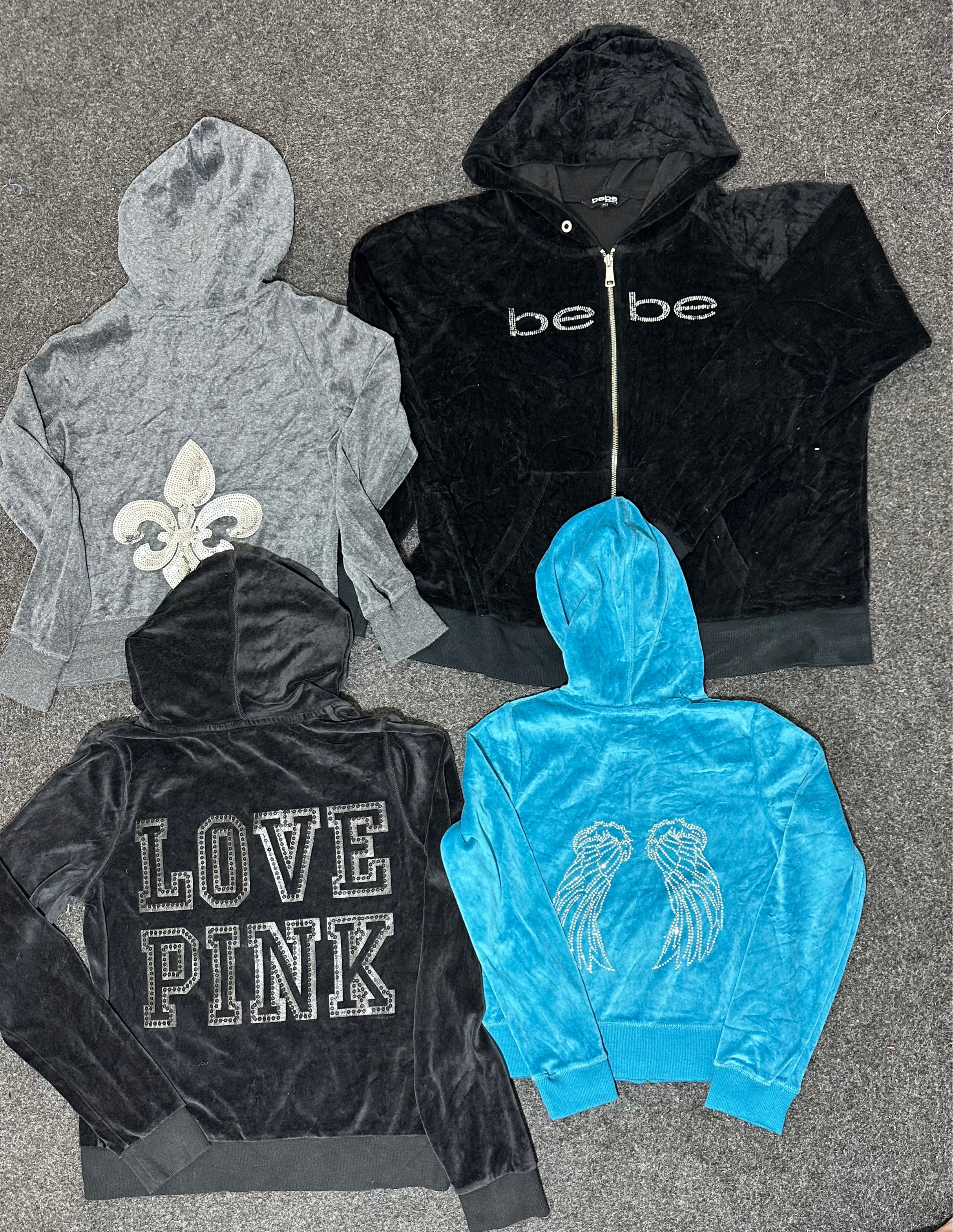 Y2K Pink By Victoria Secret,Bebe & Pink Rose Bundl..