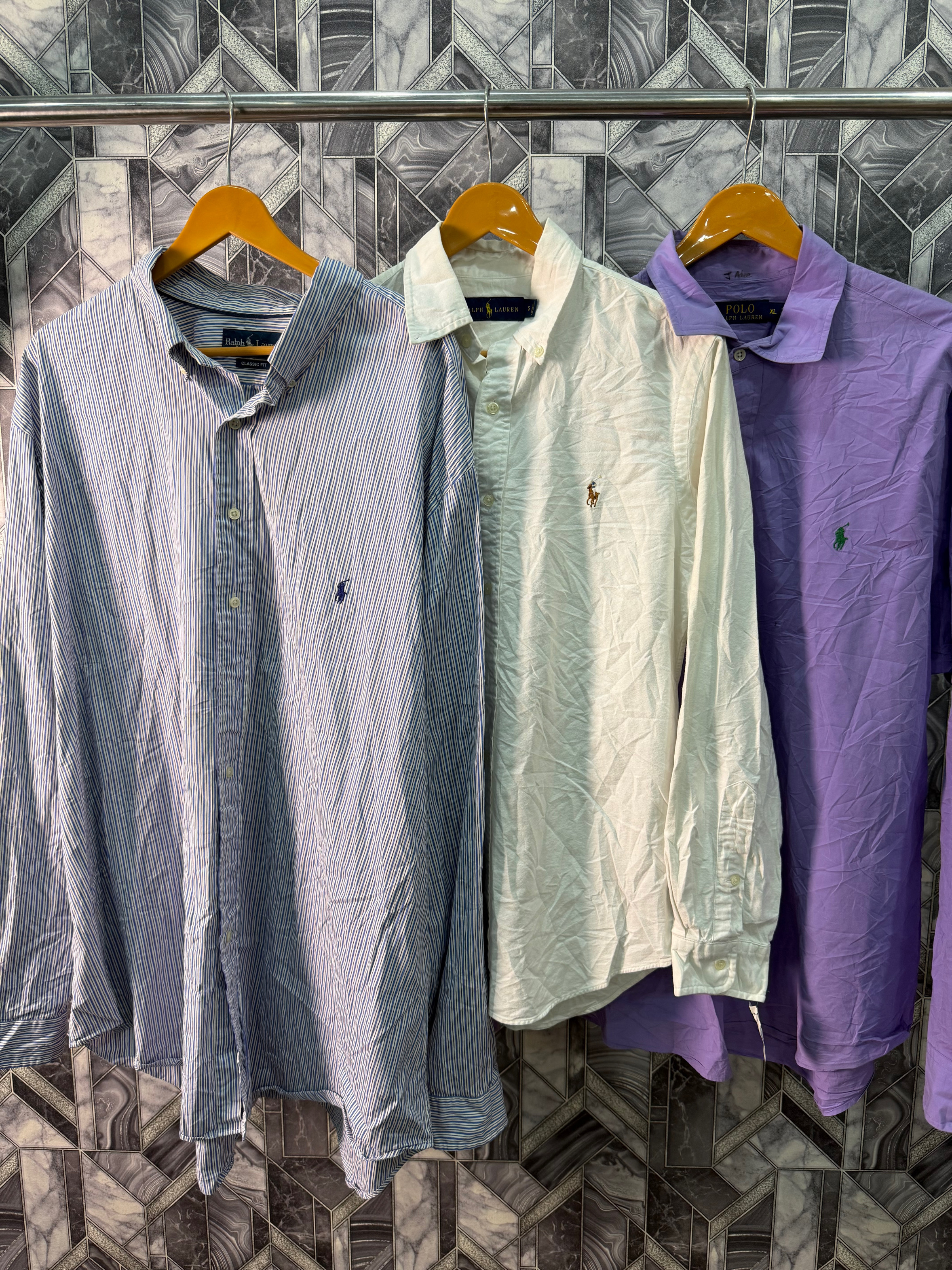 AVG-0330 Ralph Lauren Men Shirts | Button-up Shirt..