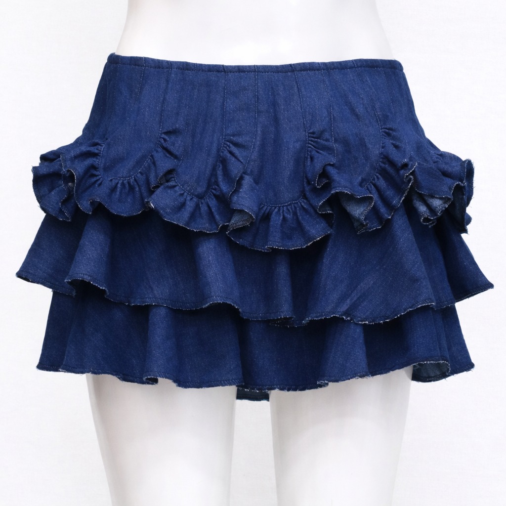 CR1405 Upcycled Mini Skirt