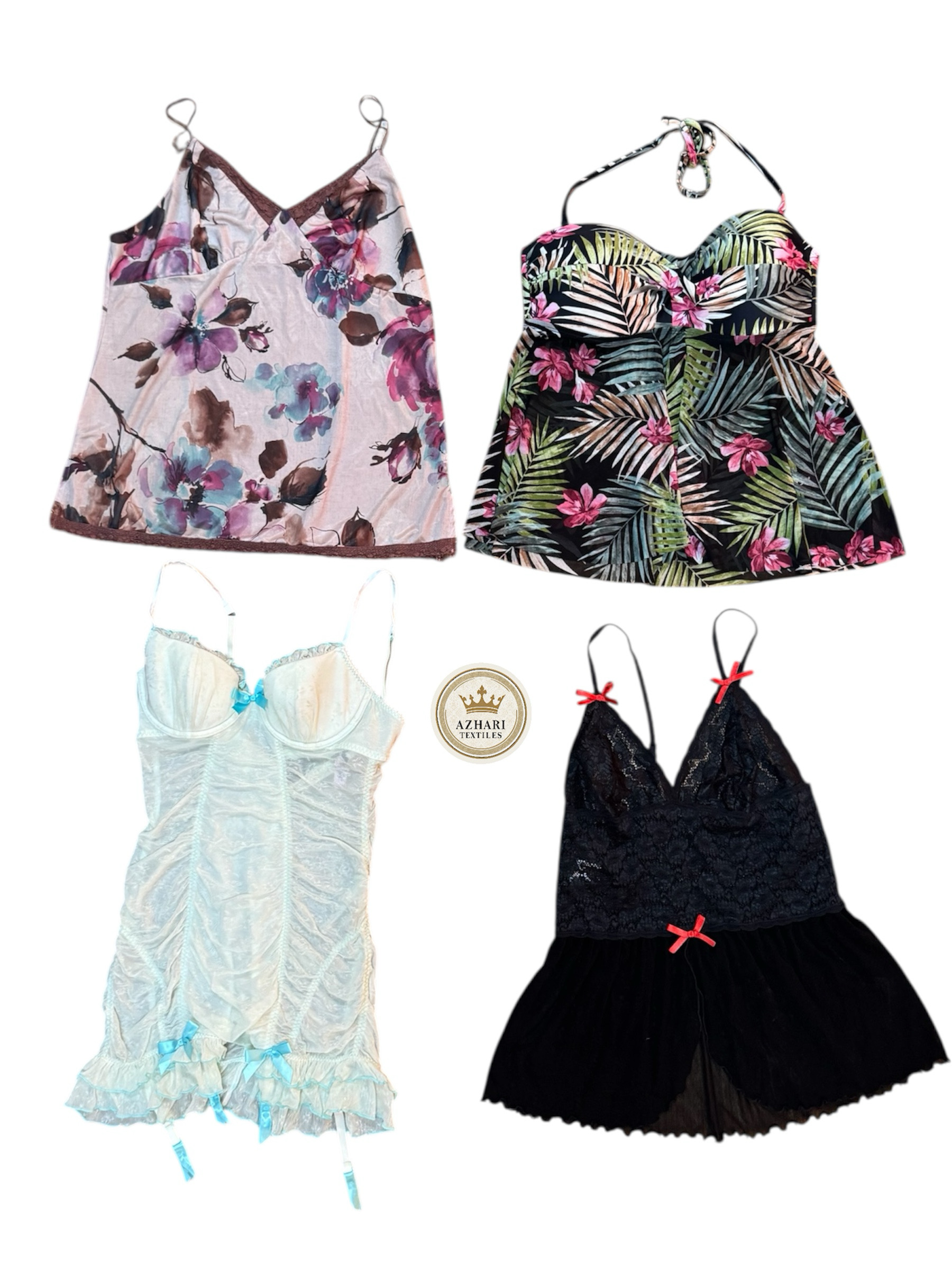 Y2K silk Nighties 15 pcs At 627