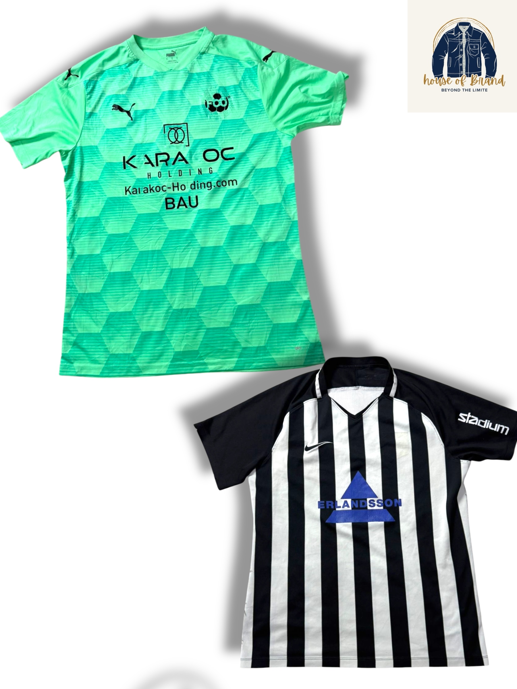 T-shirts de football