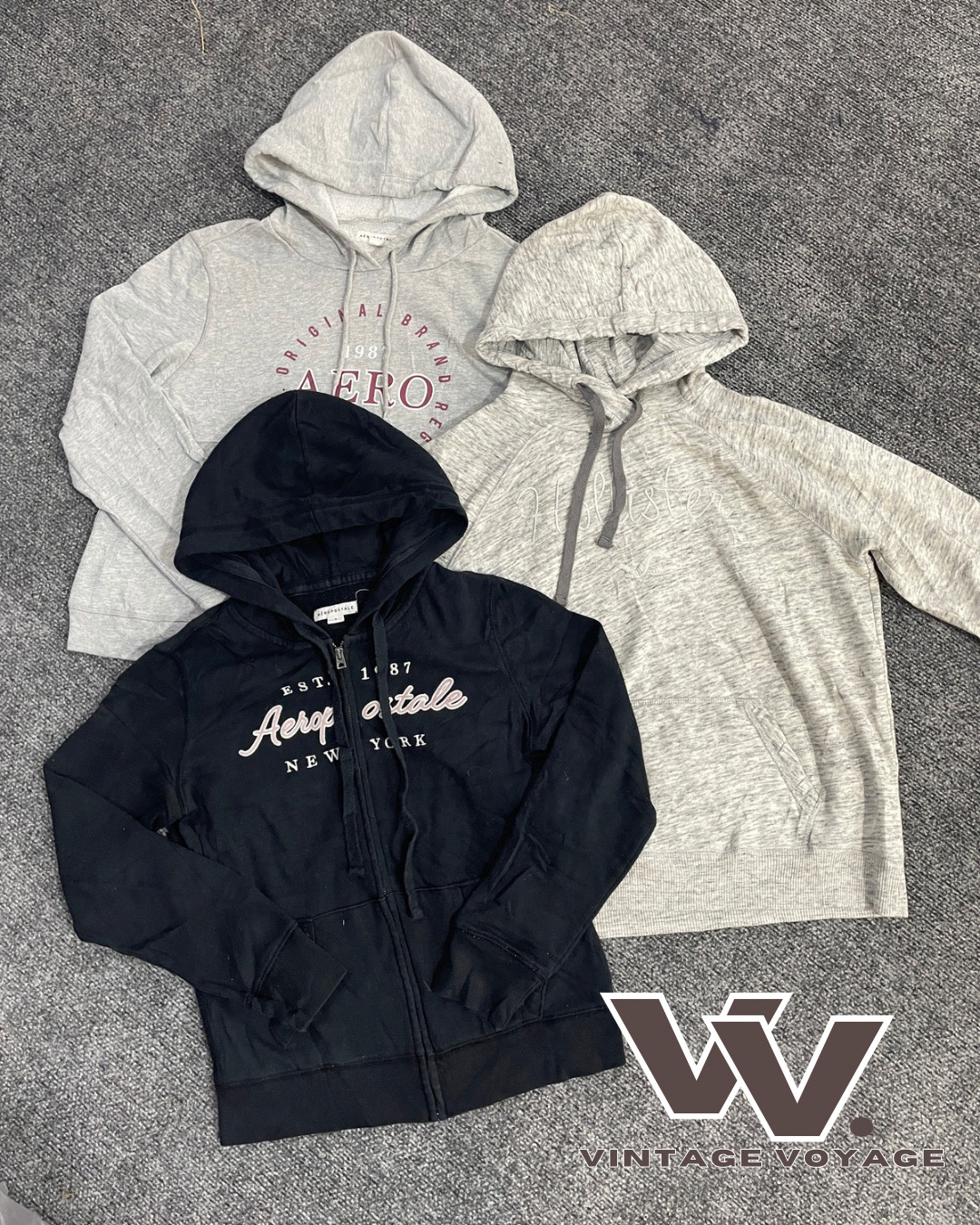 Aeropostel & Hollister Hoodies #003