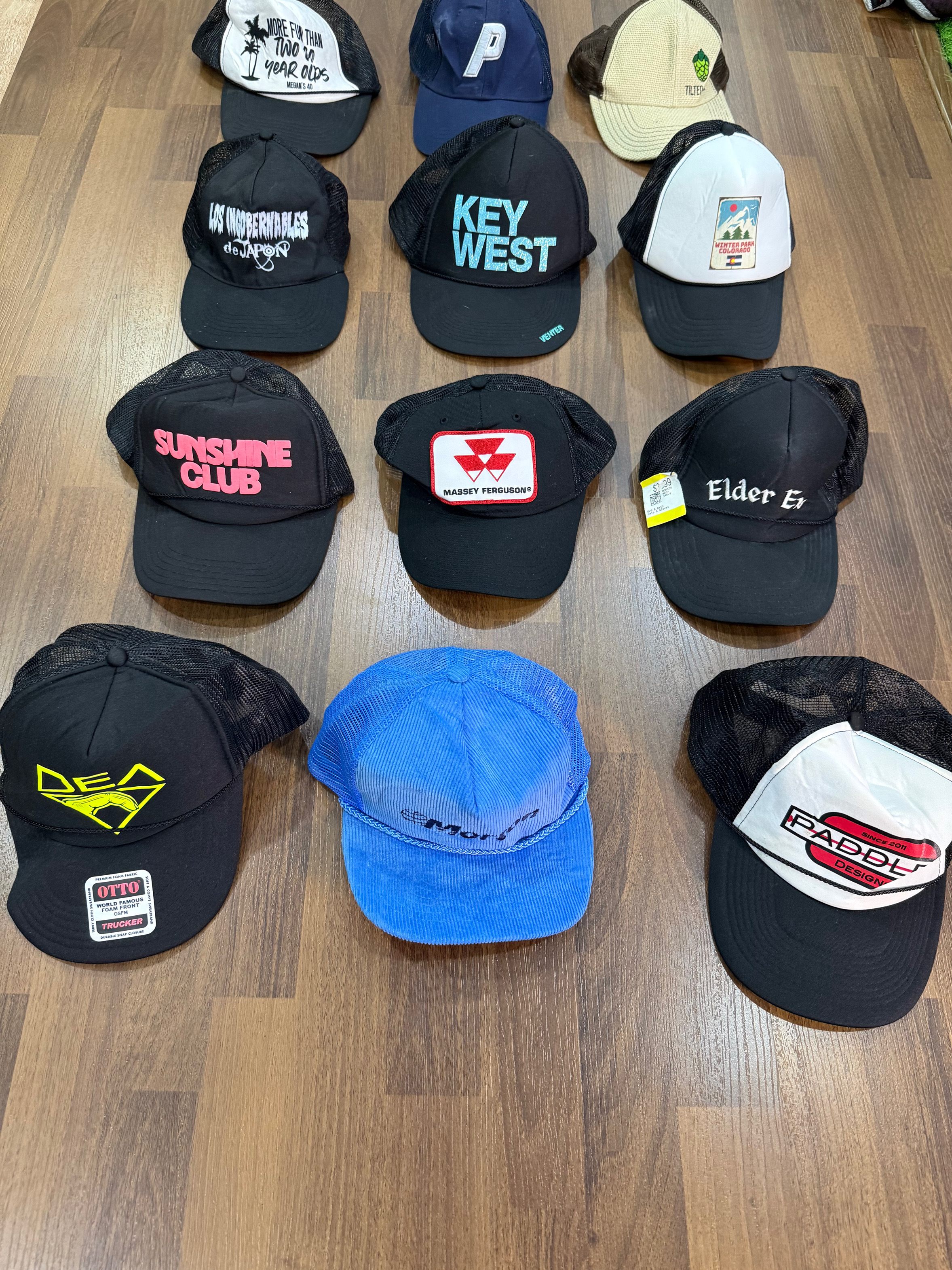 AVG-0341 Otto Half Mesh Caps