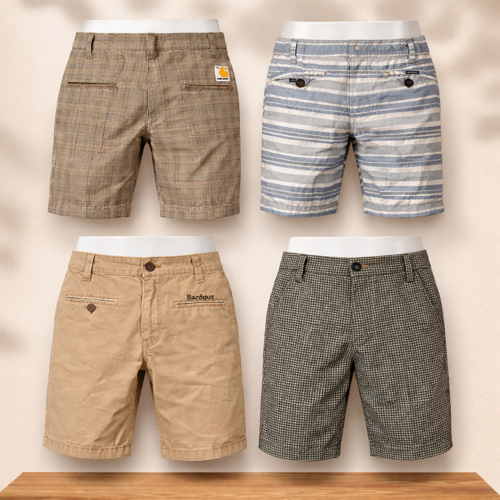 Mix Branded Cotton Shorts Inc Carhartt Barbour Qui..