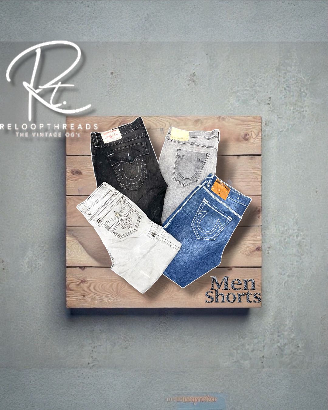 RT 1450 Mix Brand Men Shorts