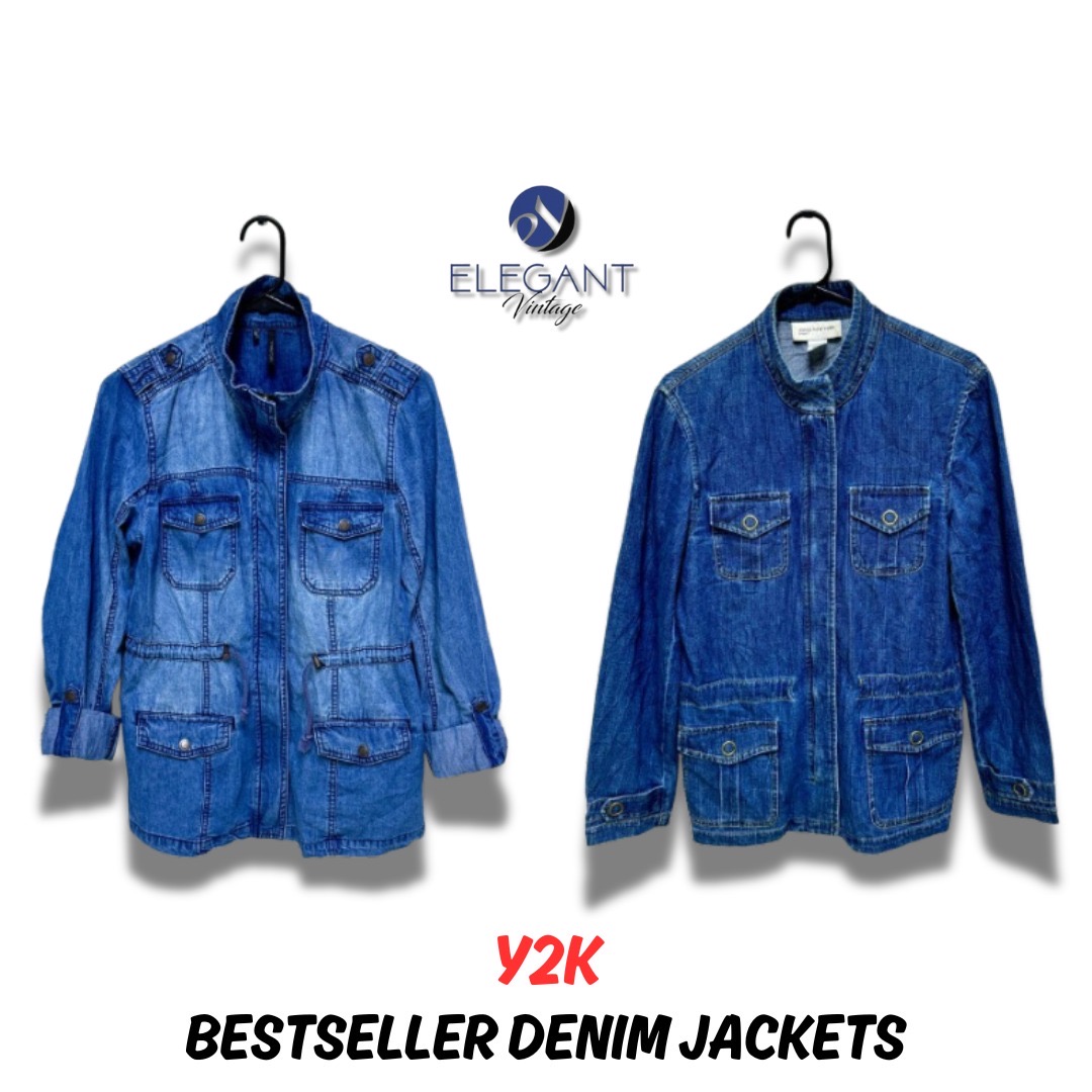 Y2K Best sellar Denim Jackets- EV0098