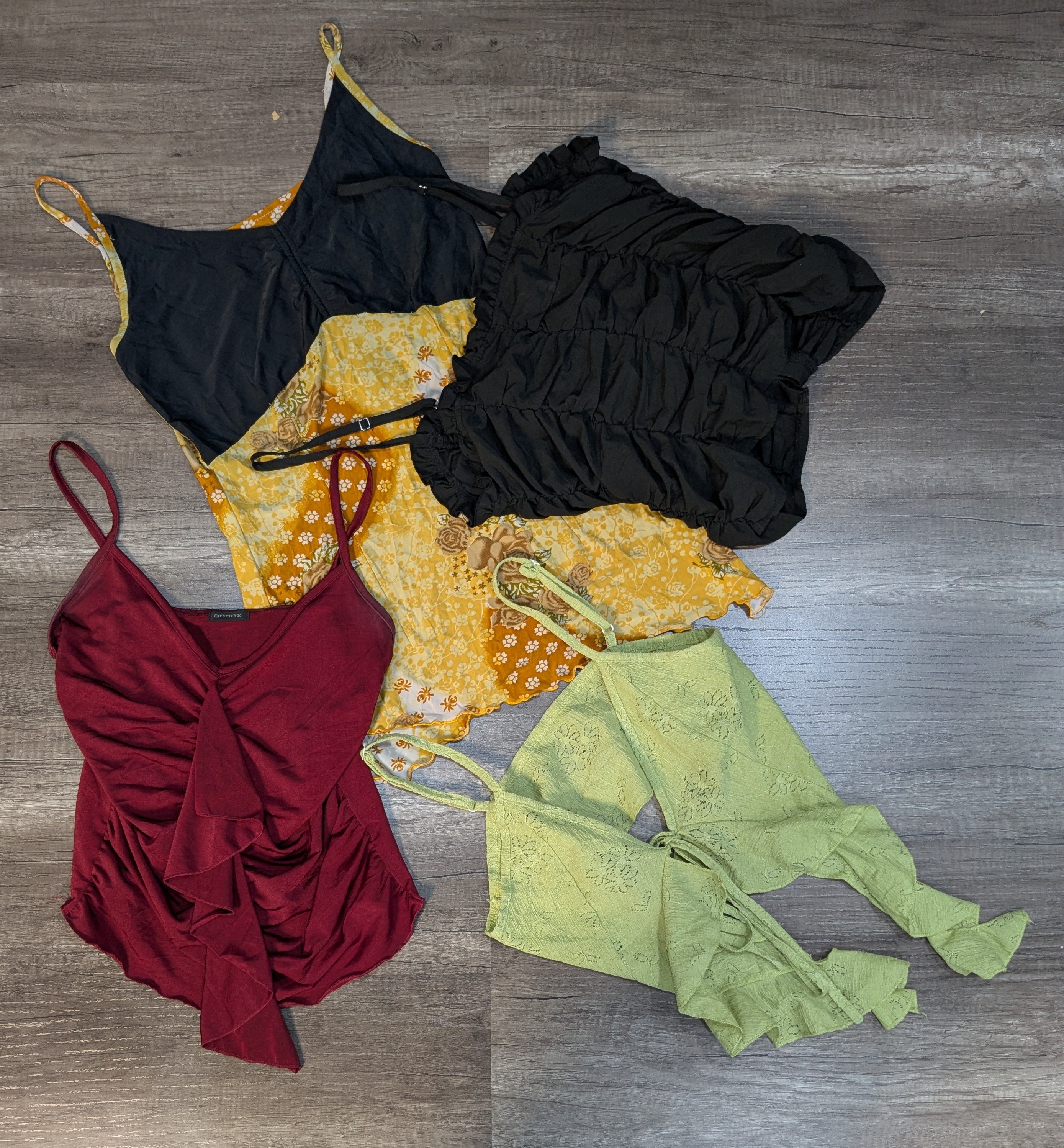 4348 - Top Cami Estilo Vintage