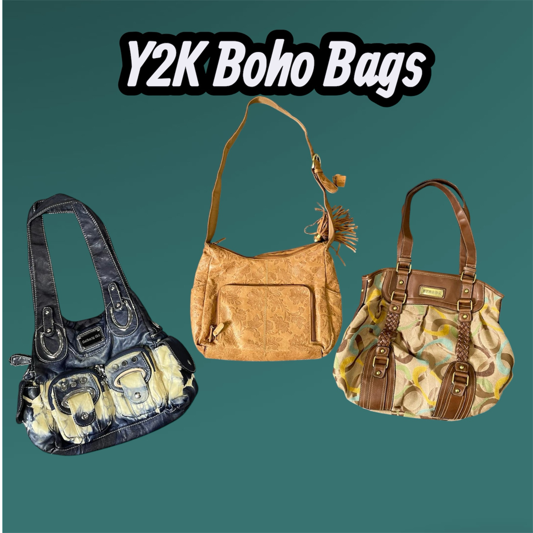 Y2K Boho Bags - (12/03)