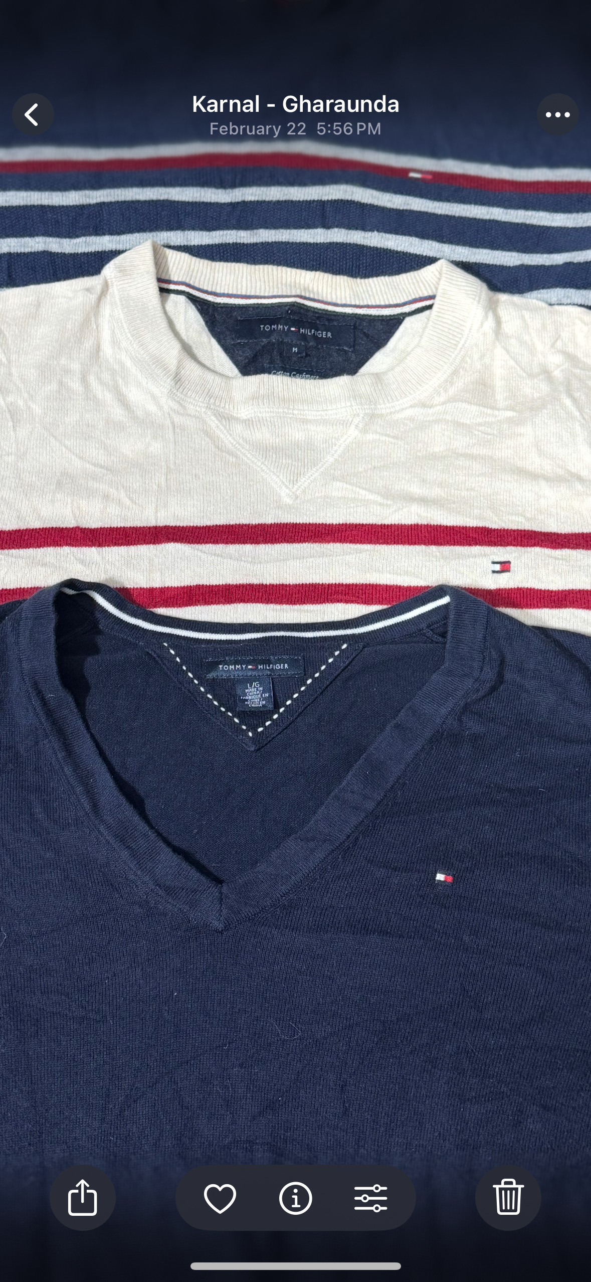 Tommy Hilfiger sweaters