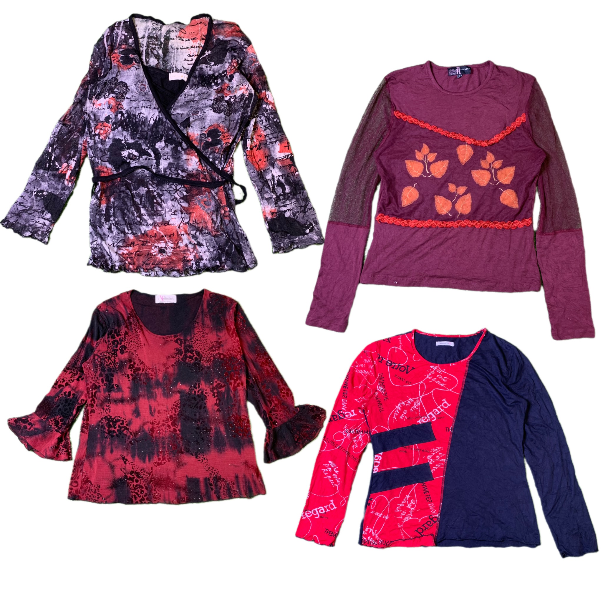 Y2K Edgy Girl Full Sleeve Tops RE-1663