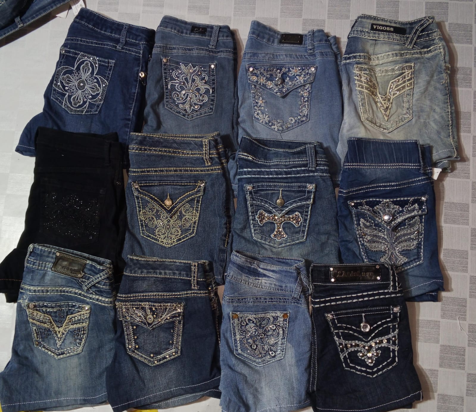 VIGOSS AND OTHER MIX BRANDS MINI SHORTS (ID 1172)