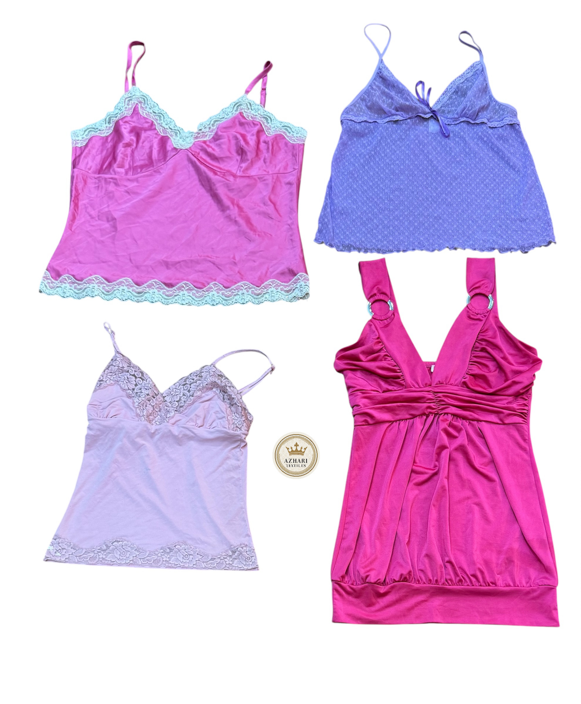 Y2K Baby Doll Red pink Tops 15 pcs At 630