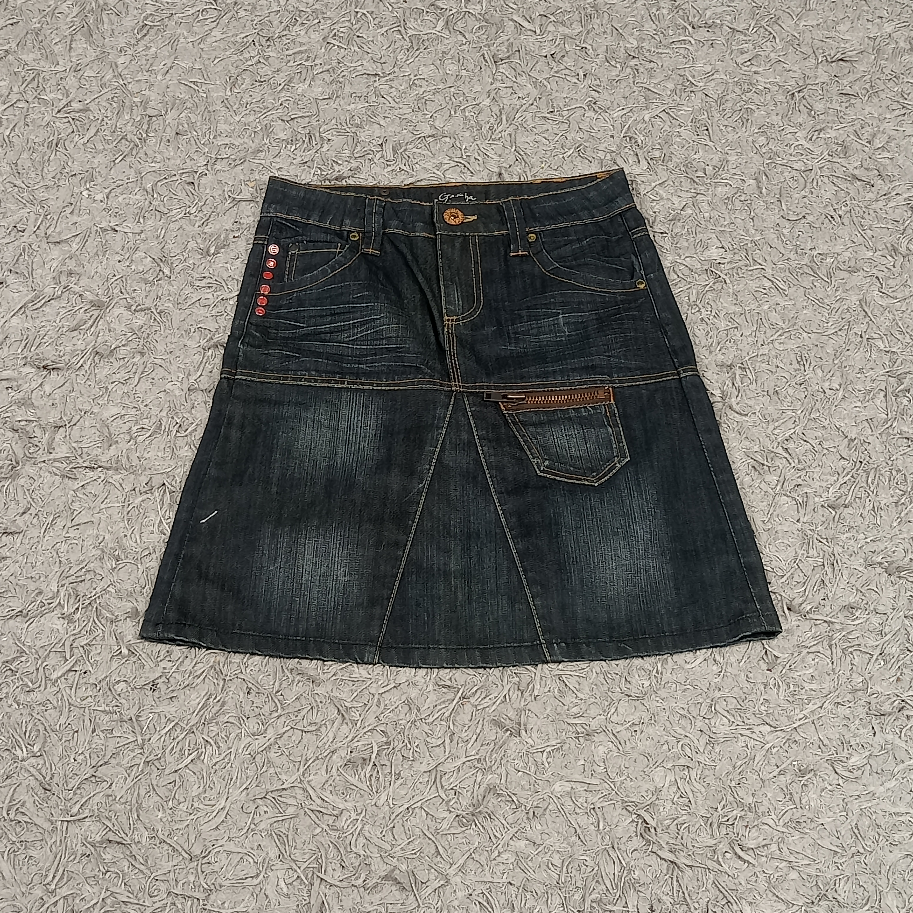 Y2K DENIM MIDI SKIRTS BUNDLE 03