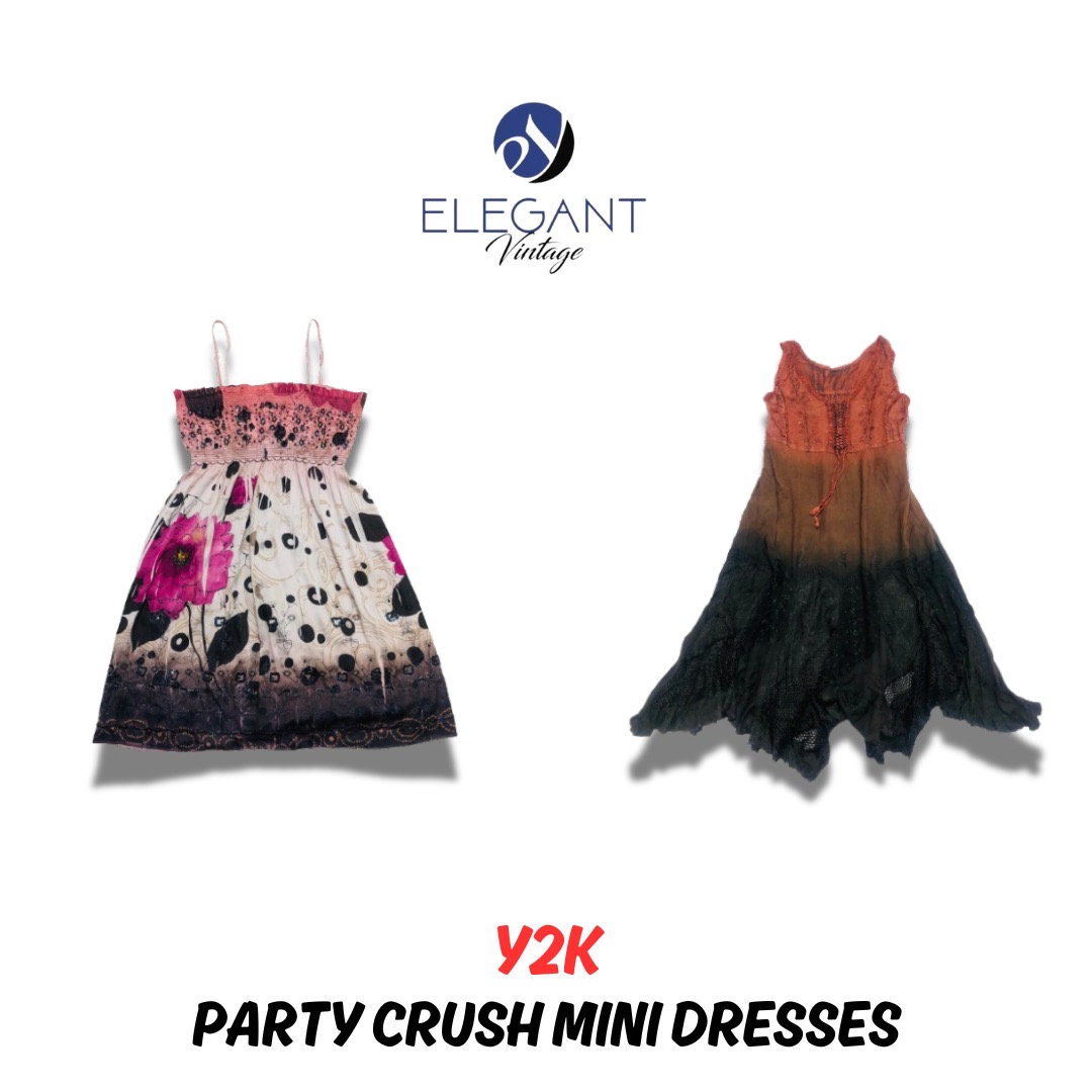 Y2K Party Crush Mini Dresses - EV0481