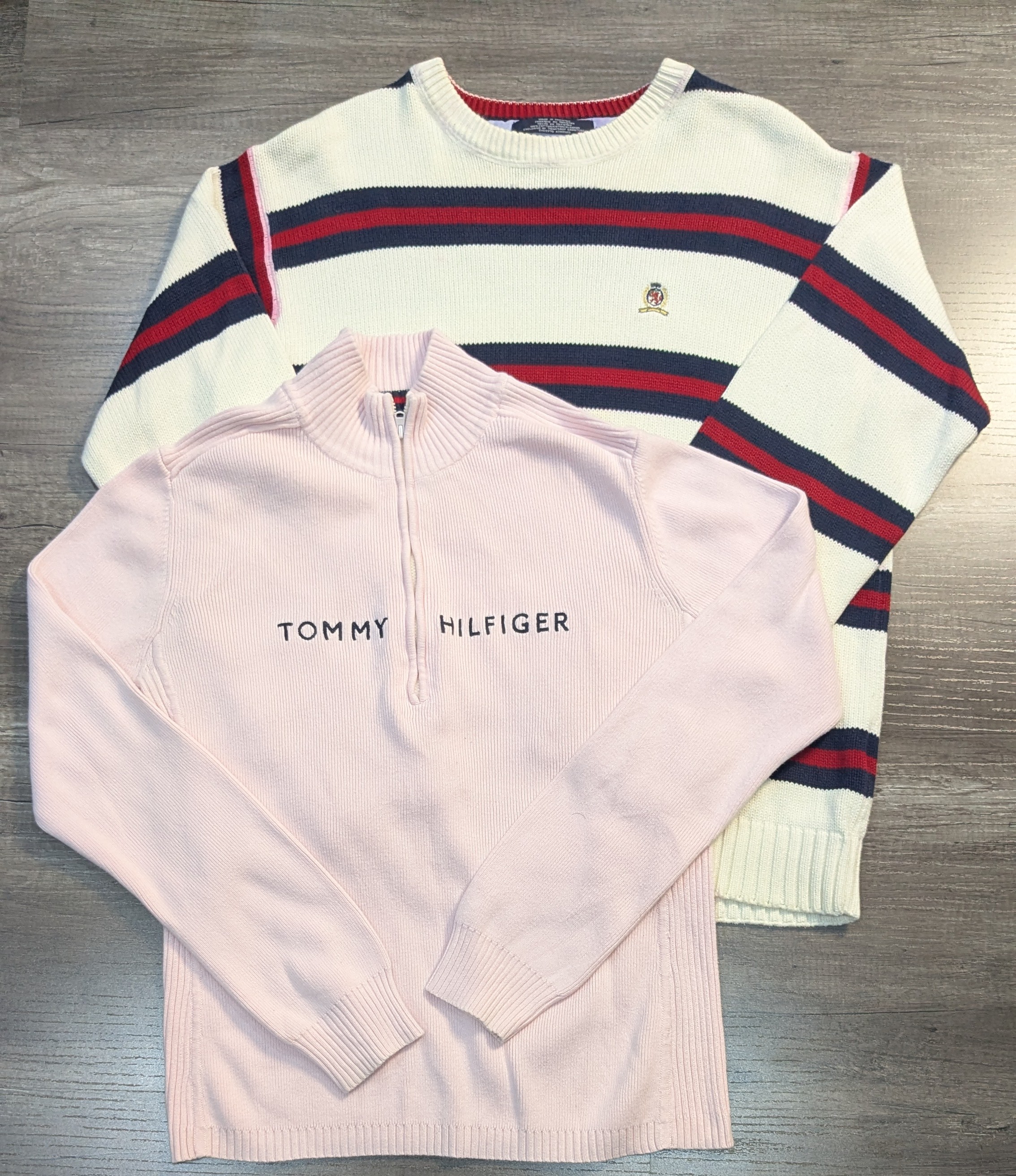 4375 - Tommy Hilfiger ¼ Zip , Sweatshirts