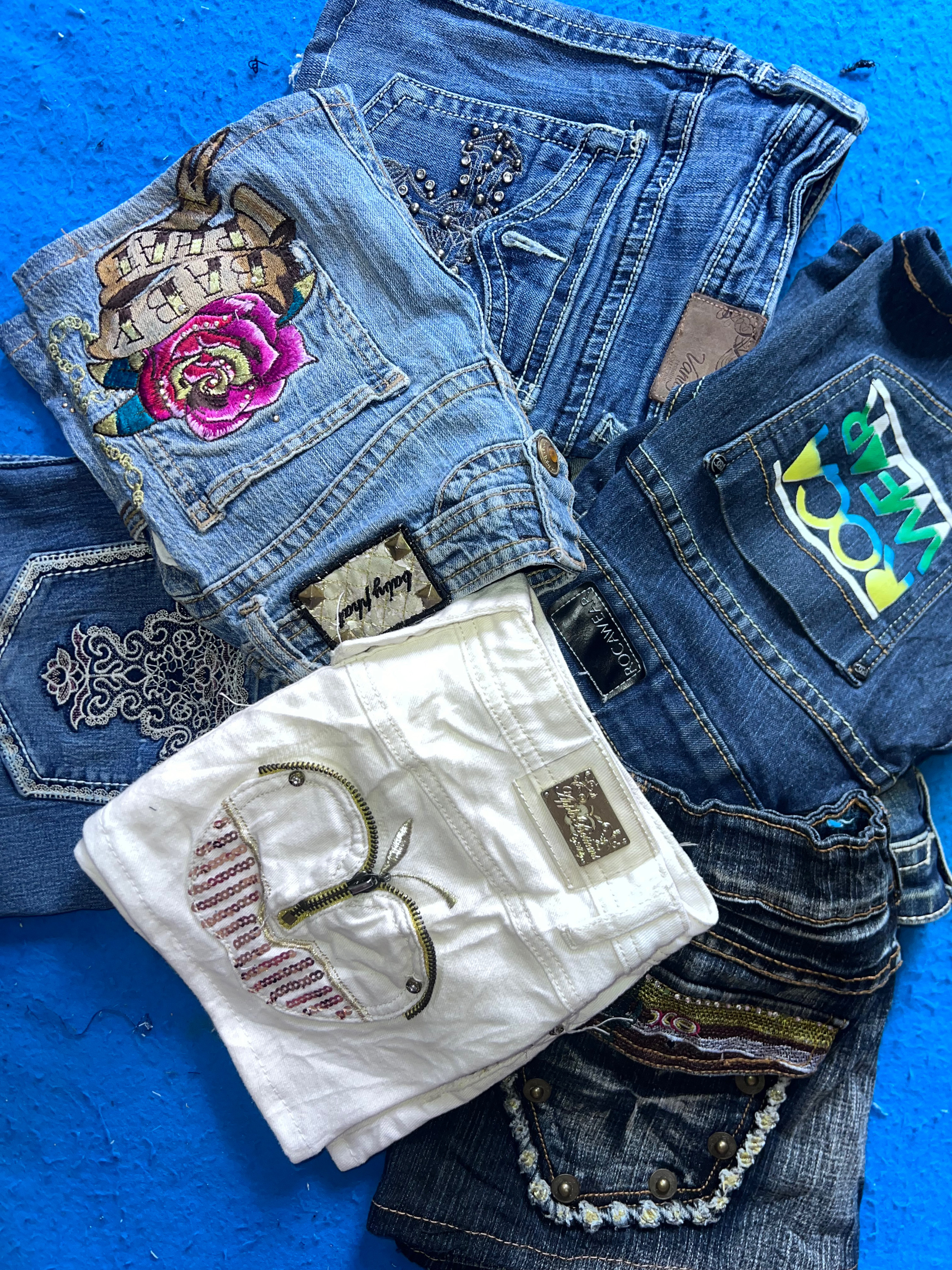 Babyphat & other brands mini skirts y2k/0115