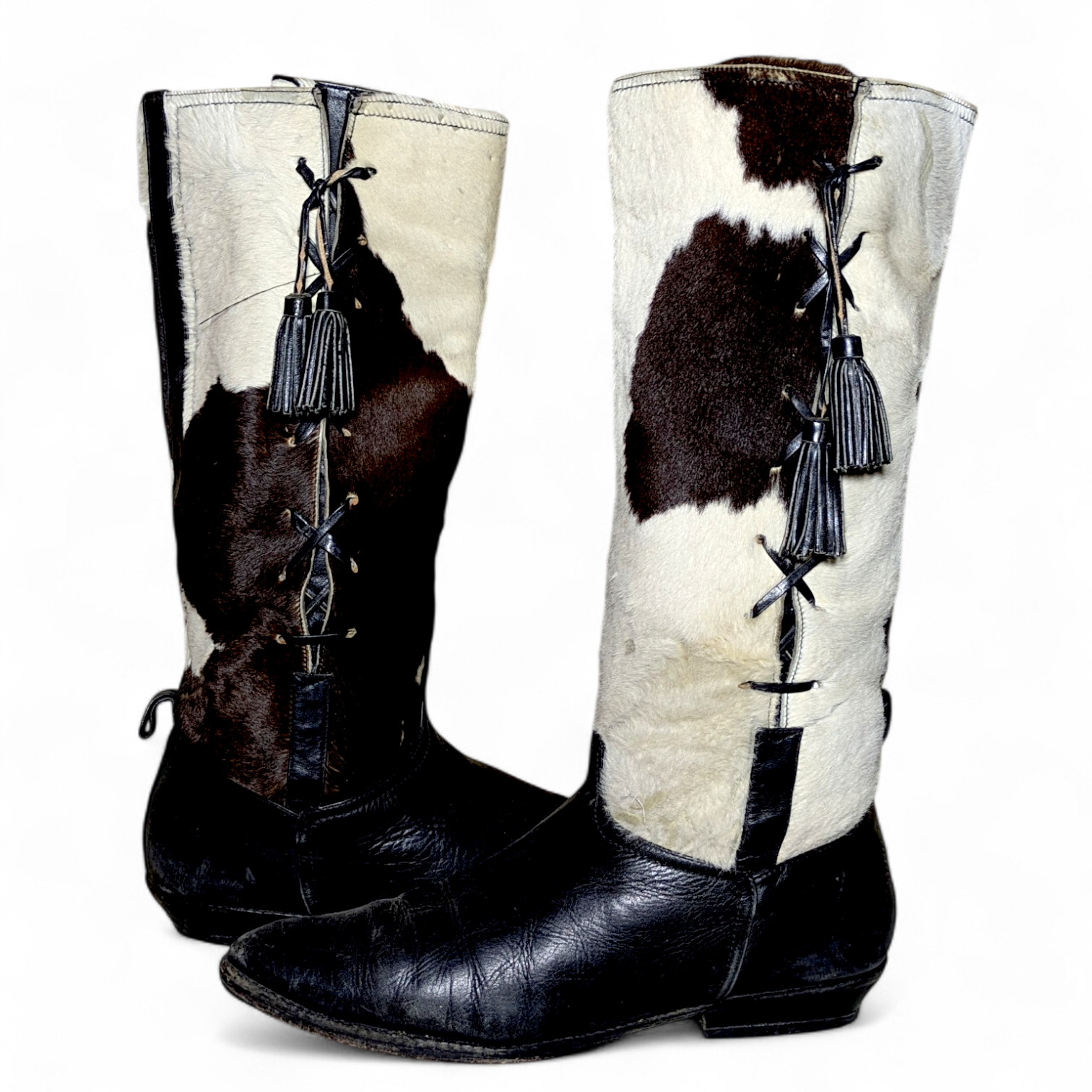 SA457 Vintage Style Women's High knee Tall Boots C..