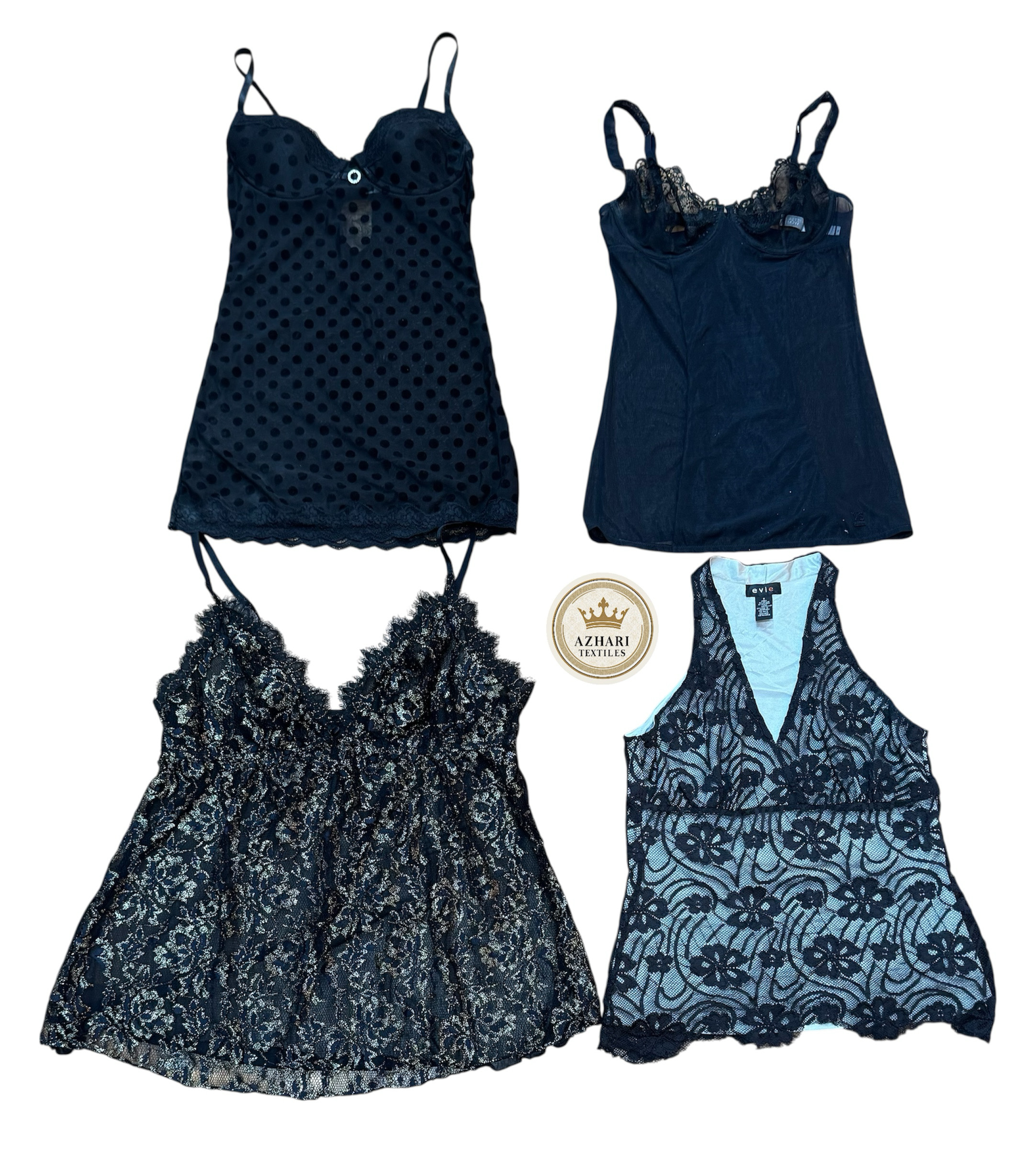 Y2K Black Nighties 15 pcs At 632