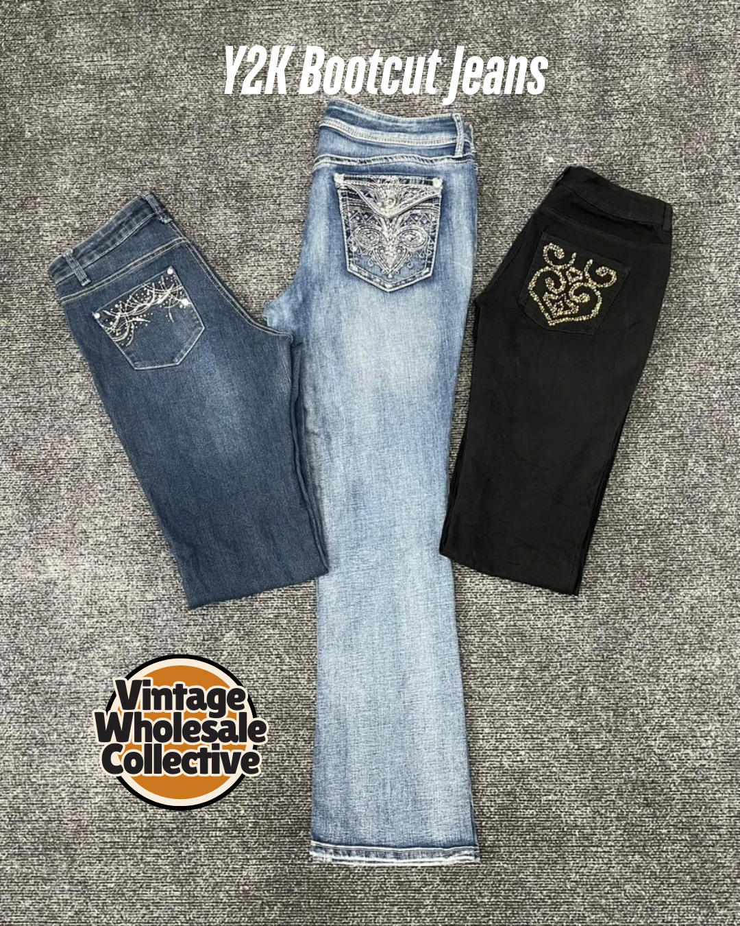 Y2K Bootcut Jeans - (13/03)