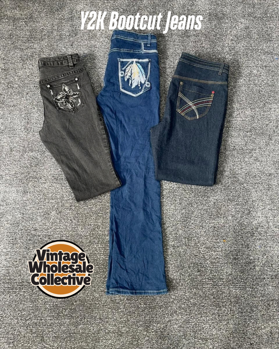 Y2K Bootcut Jeans - (13/03)