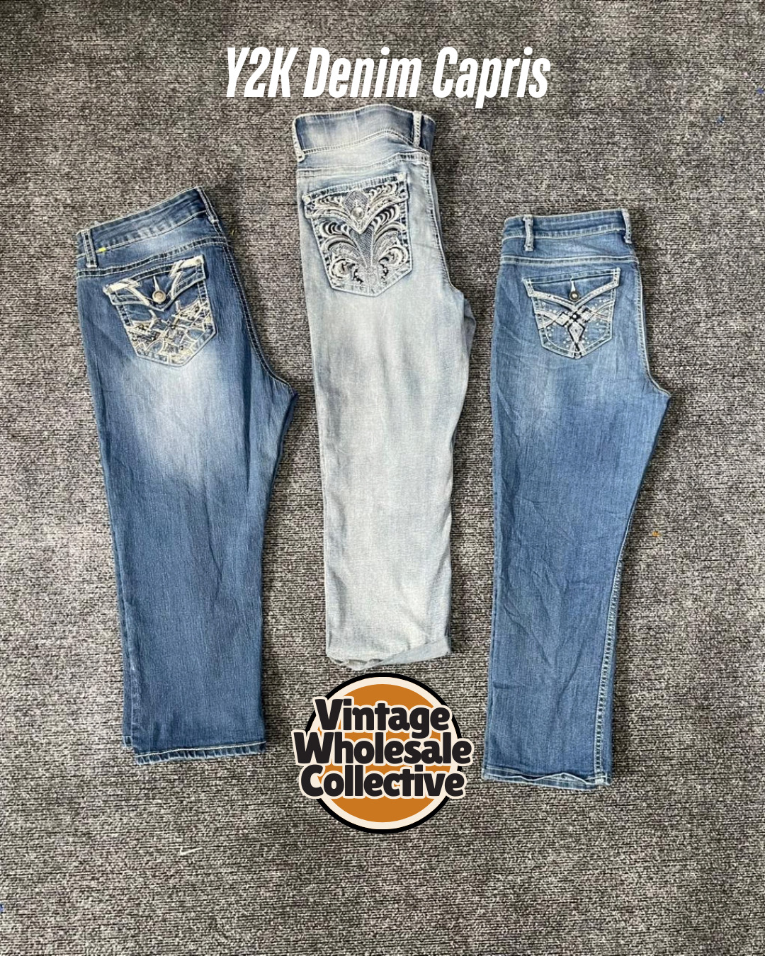 Y2K Denim Capri - (13/03)