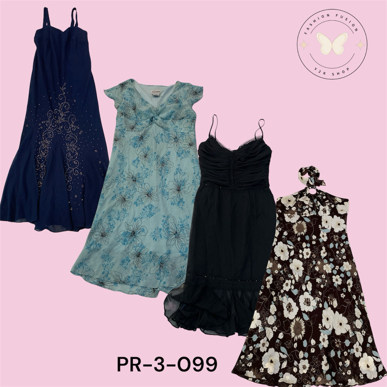 Women’s Printed Poly Fabric Dress – Stylish Everyd..