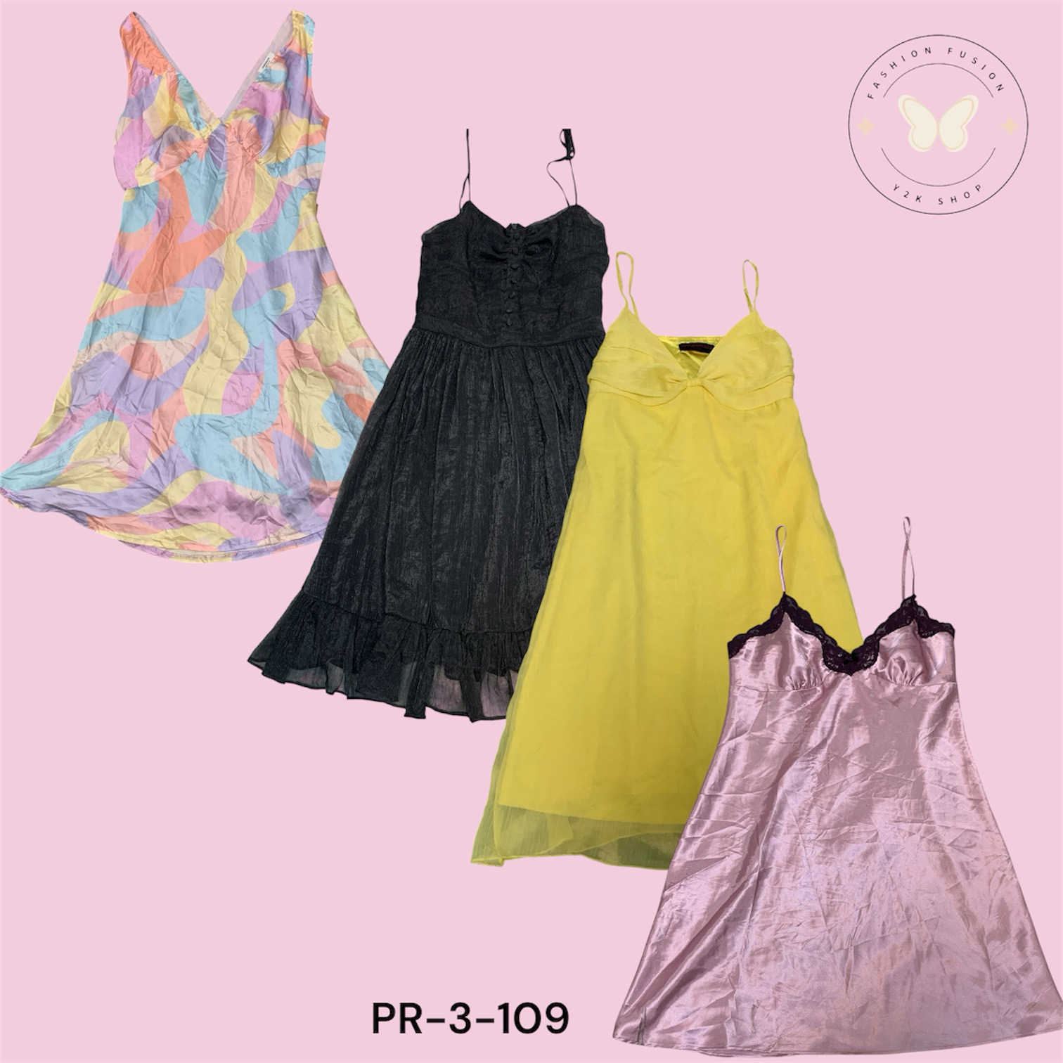 Printed Poly Dress for Women – Lightweight Polyest..