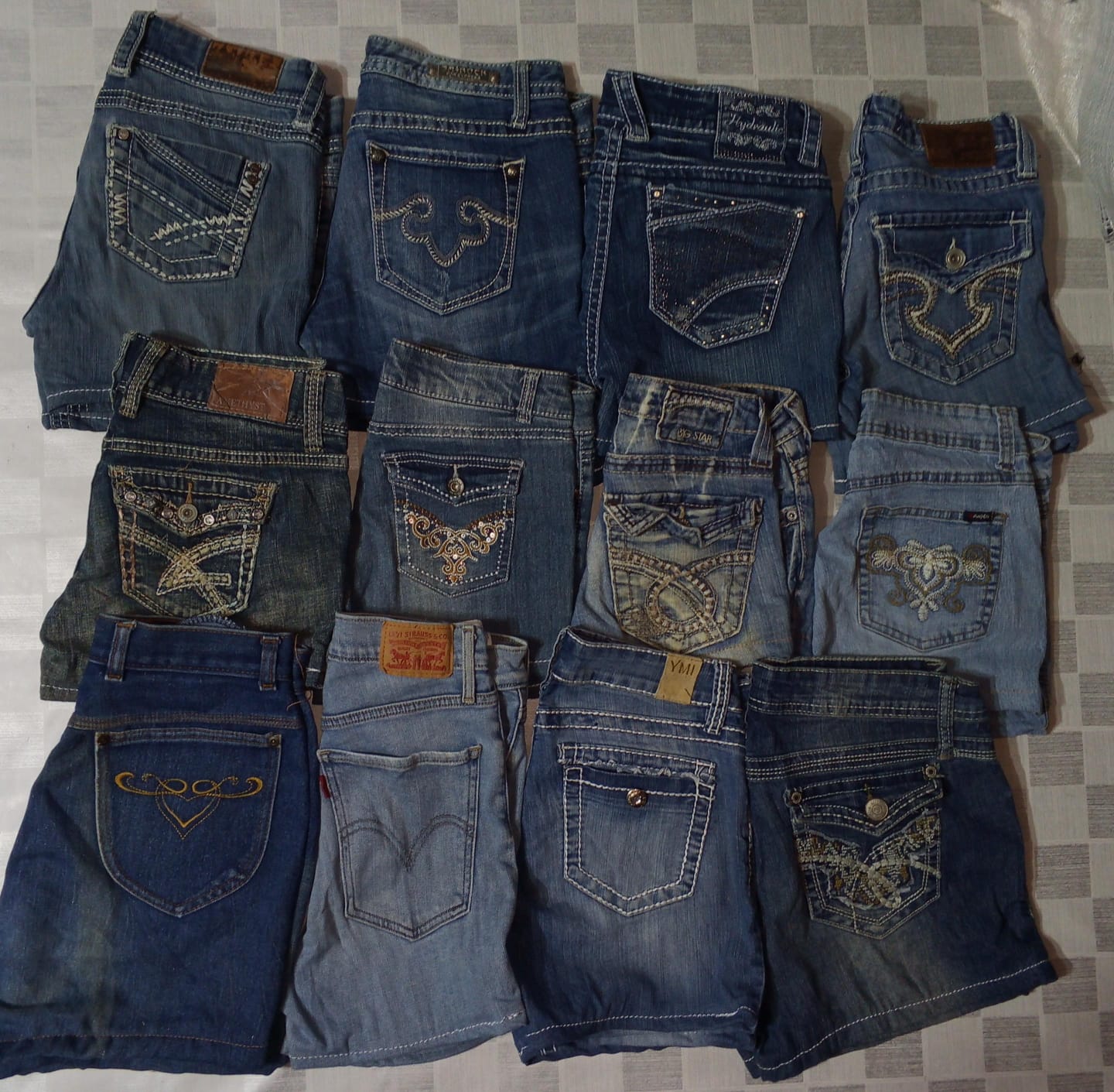 WALLFLOWER AND OTHER MIX BRANDS MINI SHORTS (ID 11..