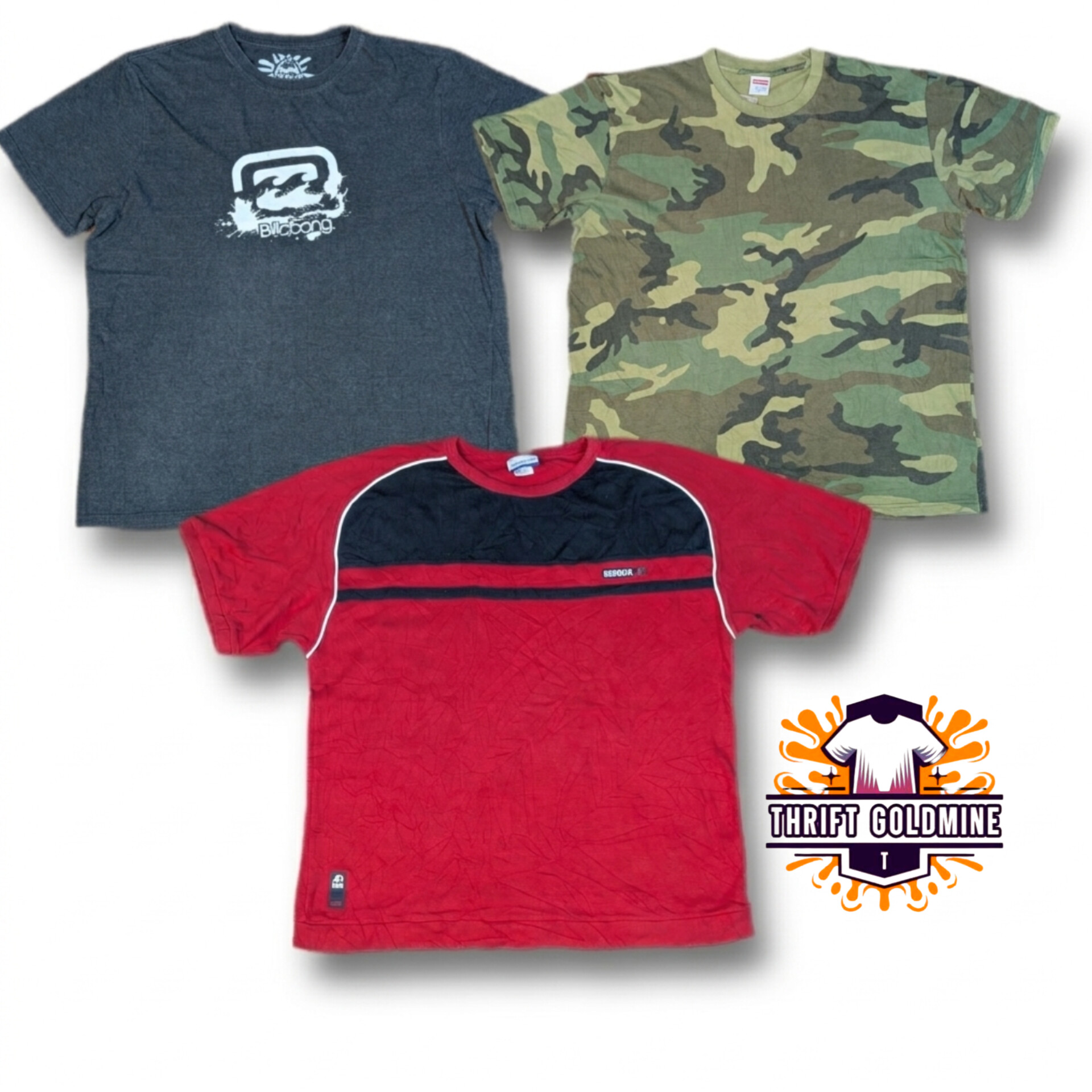 Vintage Mix Brand Round neck T shirt