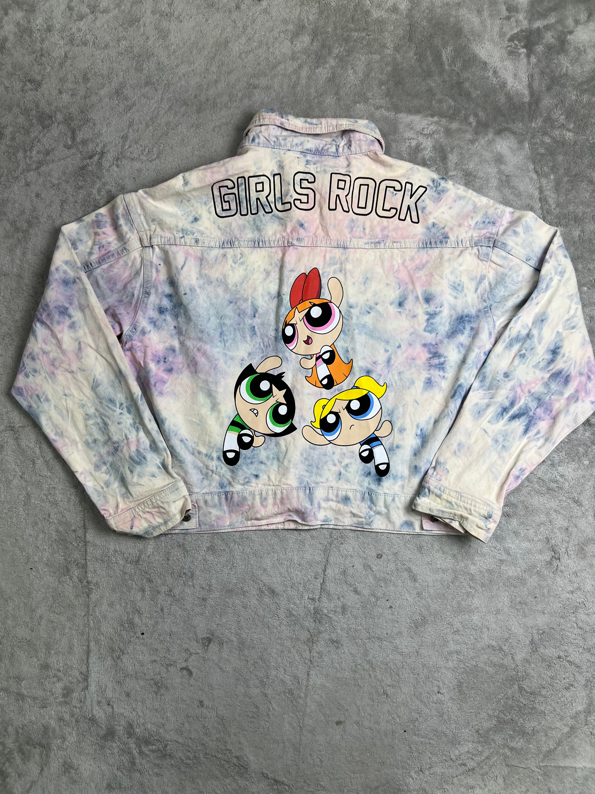 Women Y2K Graphic / Embroidered Denim Jacket