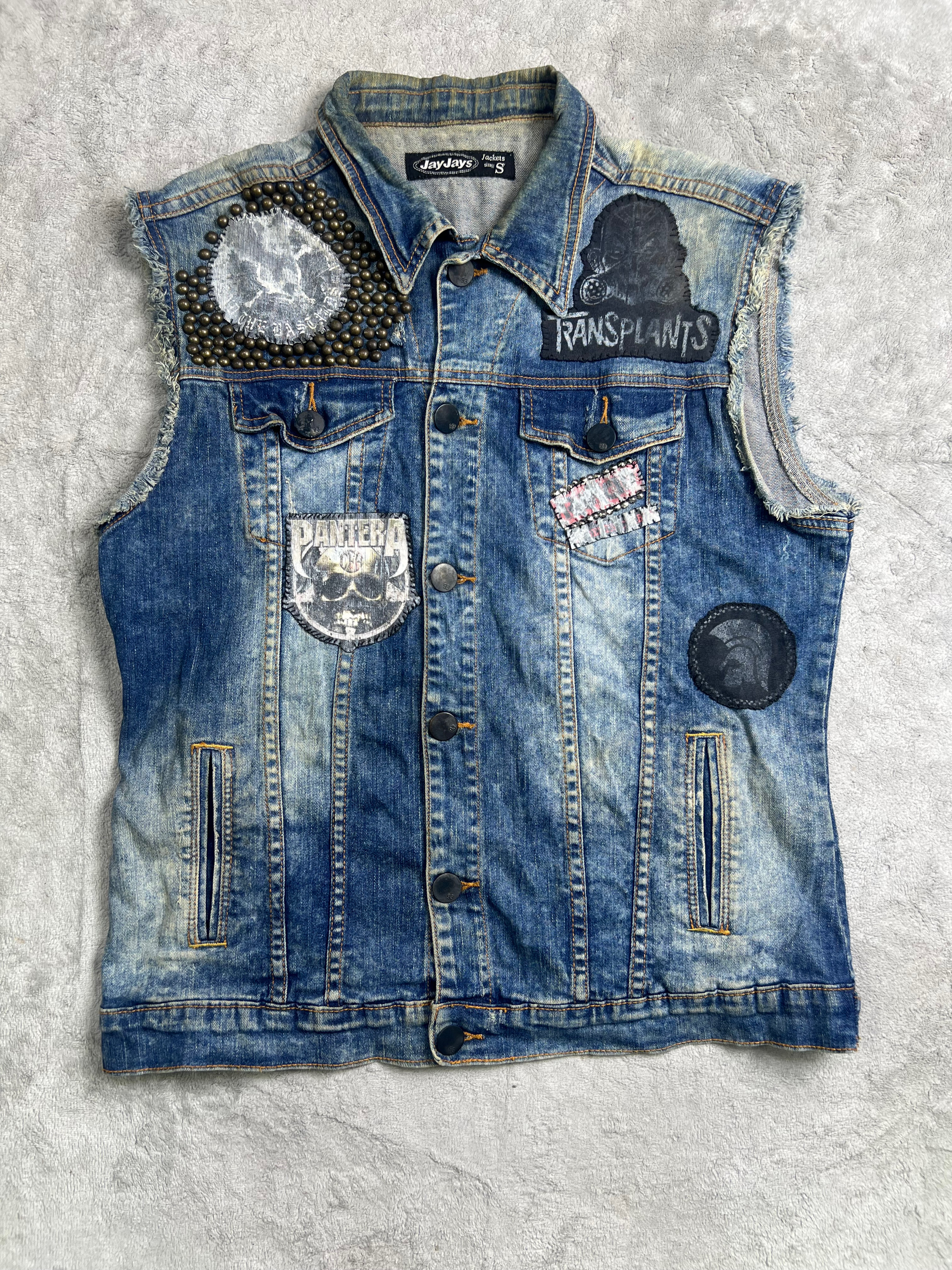 Women Y2K Embroidered / Patch Denim Jacket