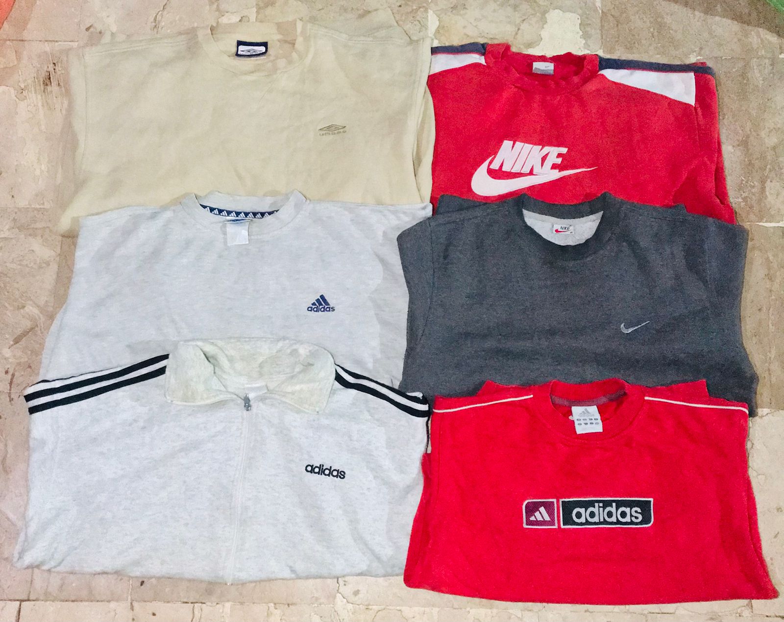 mix brand vintage sweatshirts bundle 8