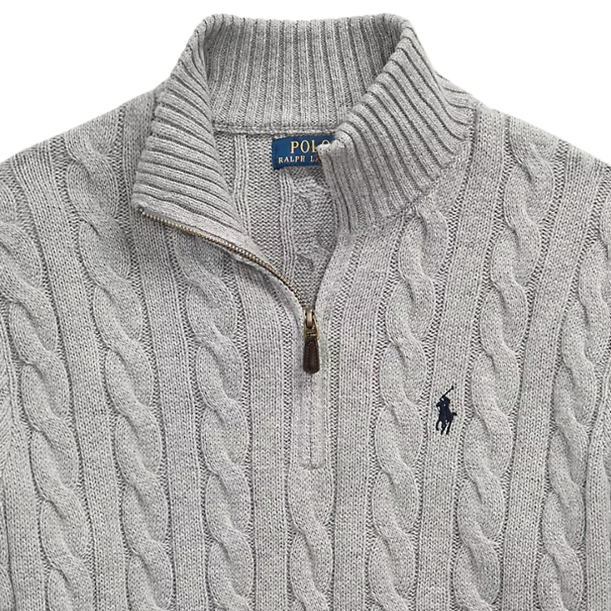 Pull à col zippé 1/4 Ralph Lauren