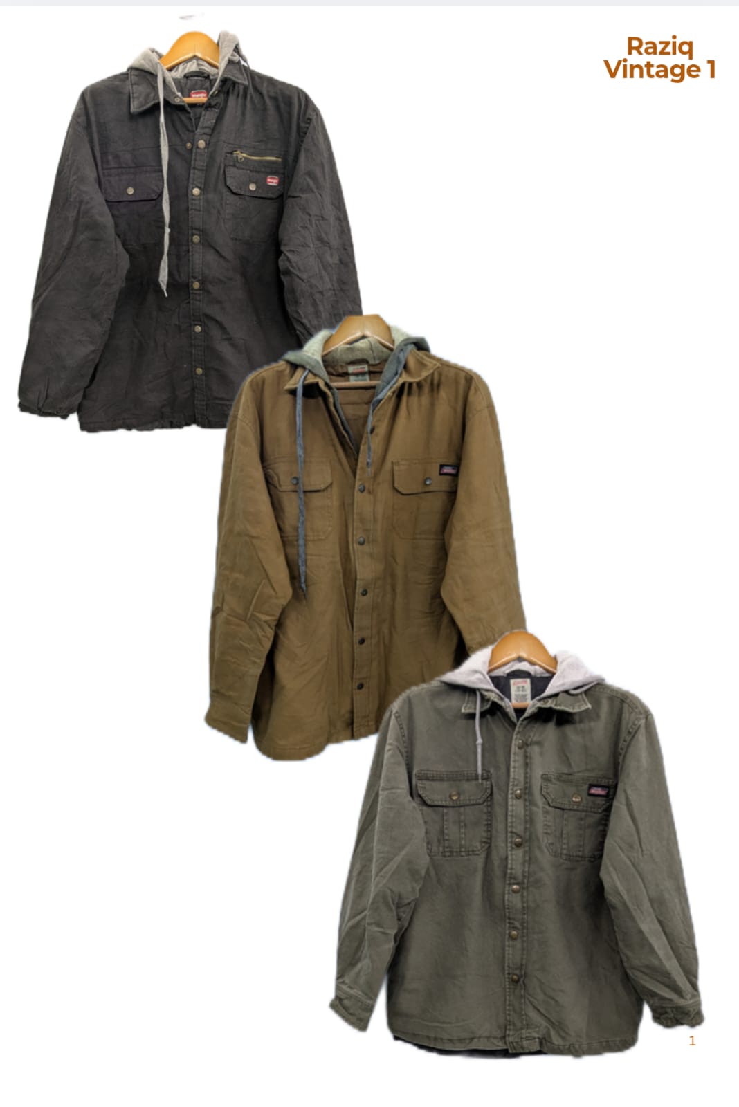 RV2473 Dickies & Wrangler Jackets