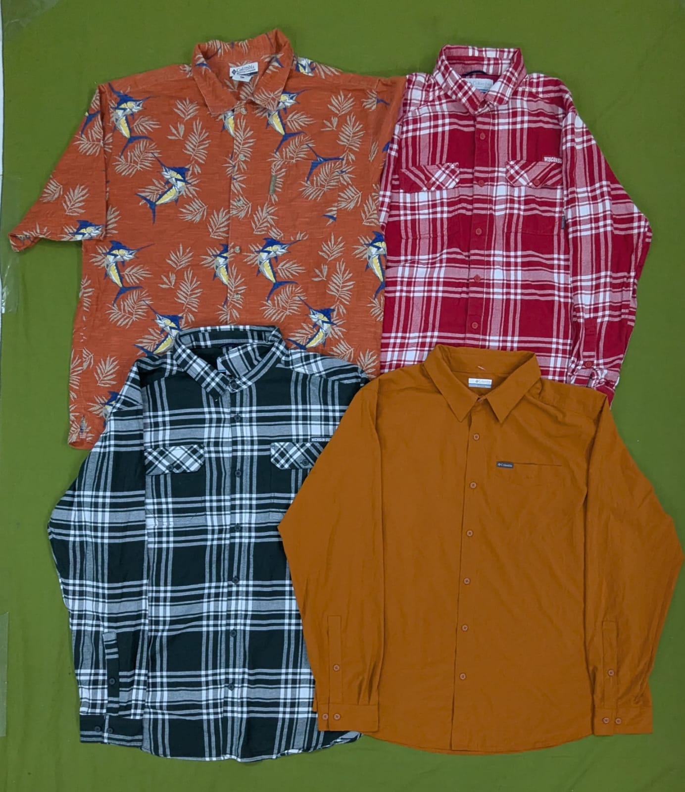 💥 RV2474 Columbia Shirts