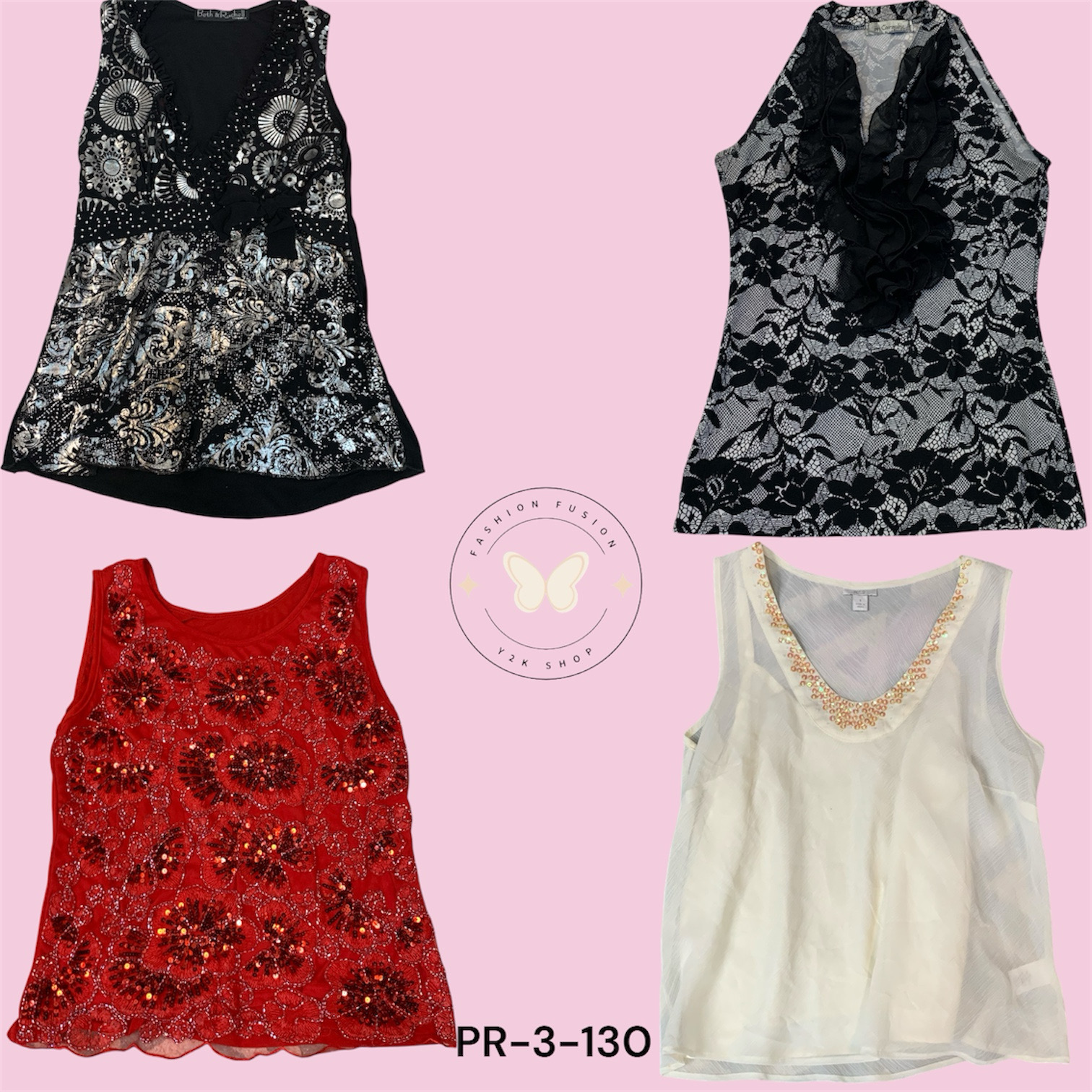 Women’s Poly Printed Blouse – Lightweight Casual T..