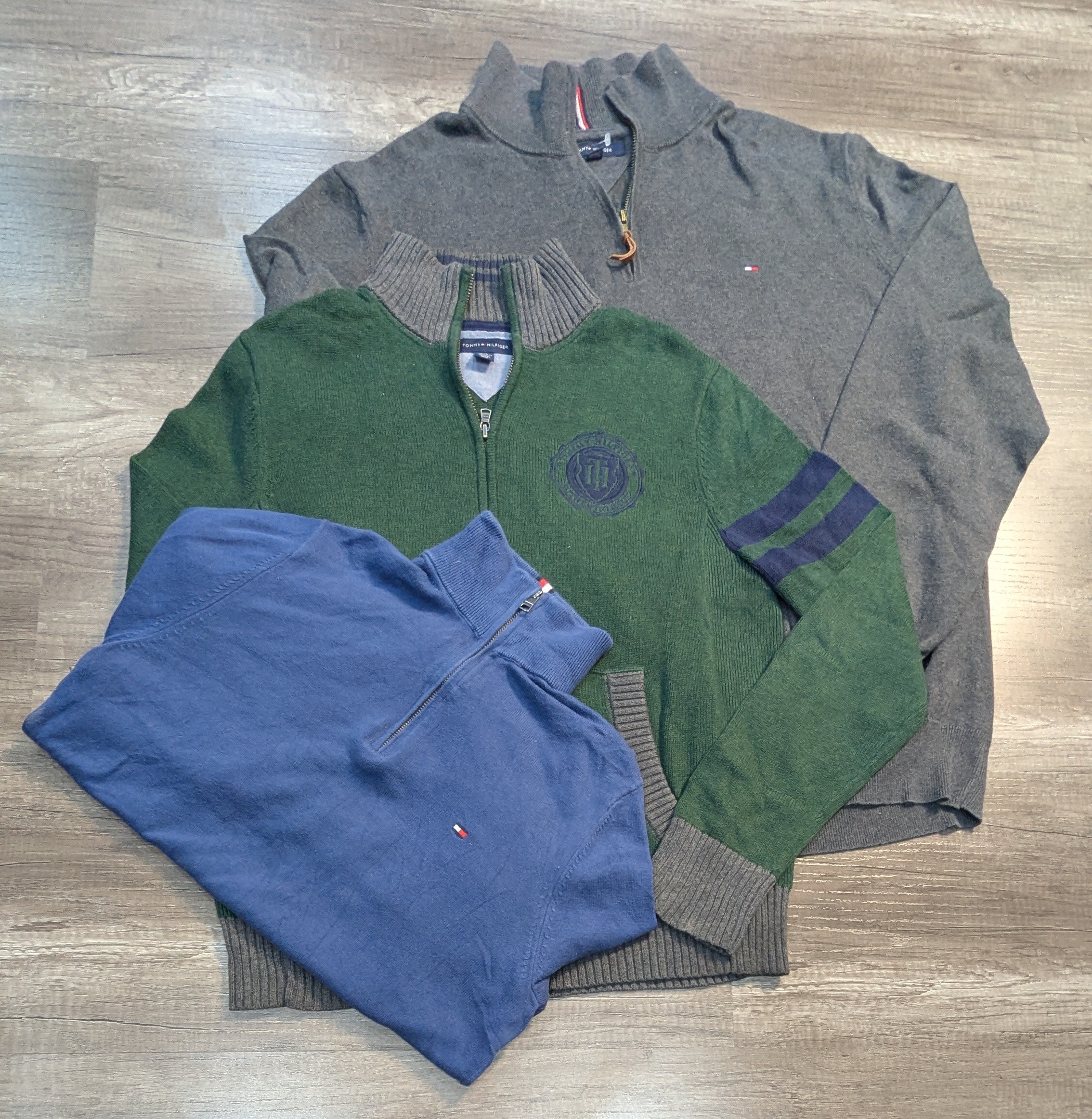 4388 - Tommy Hilfiger ΒΌ zip and Full Zip Sweater