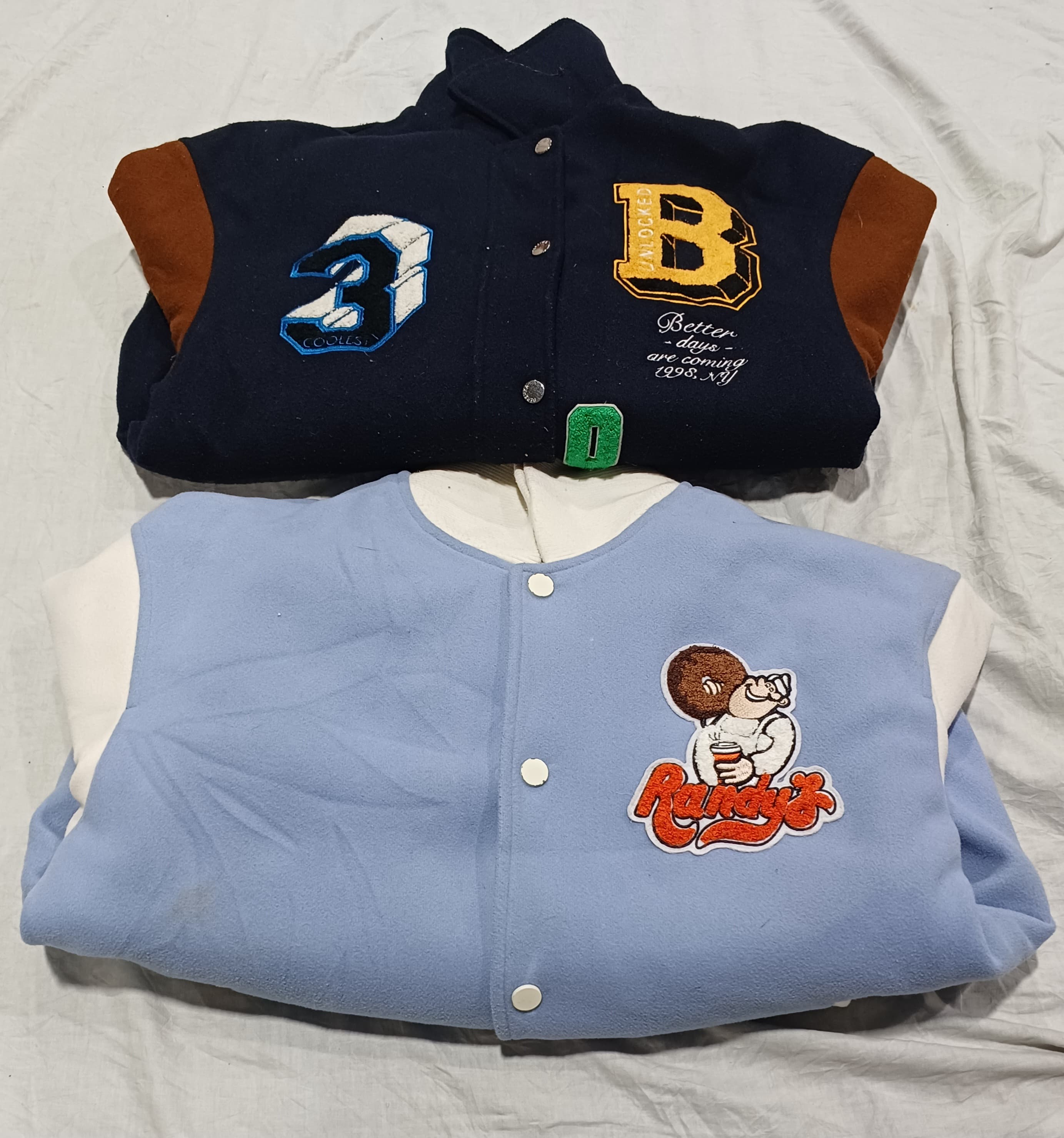 Giacca di lana da baseball