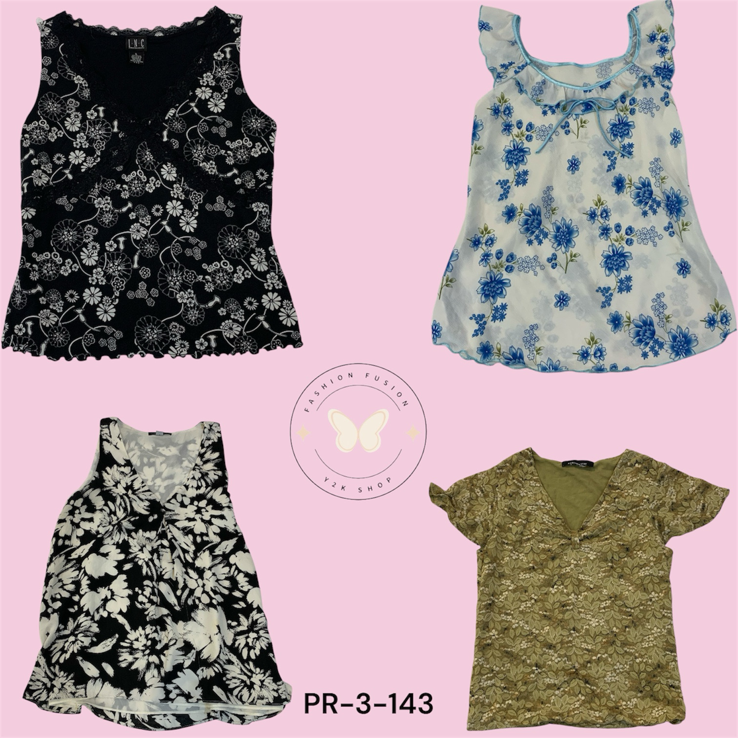 Ladies Printed Poly Blouse – Trendy Daily Wear Shi..