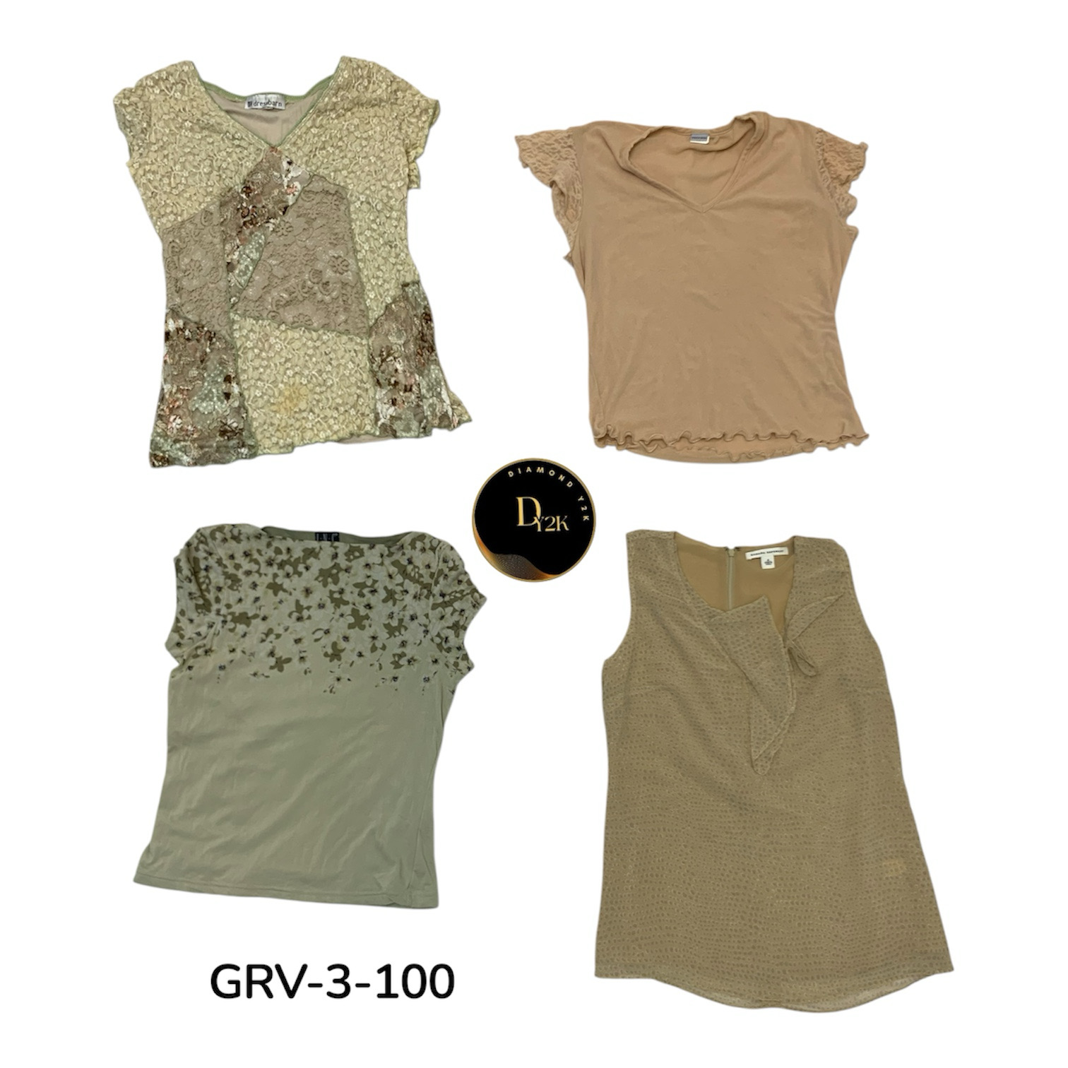 Vintage Y2K Short Sleeve Blouse – Iconic Early 200..