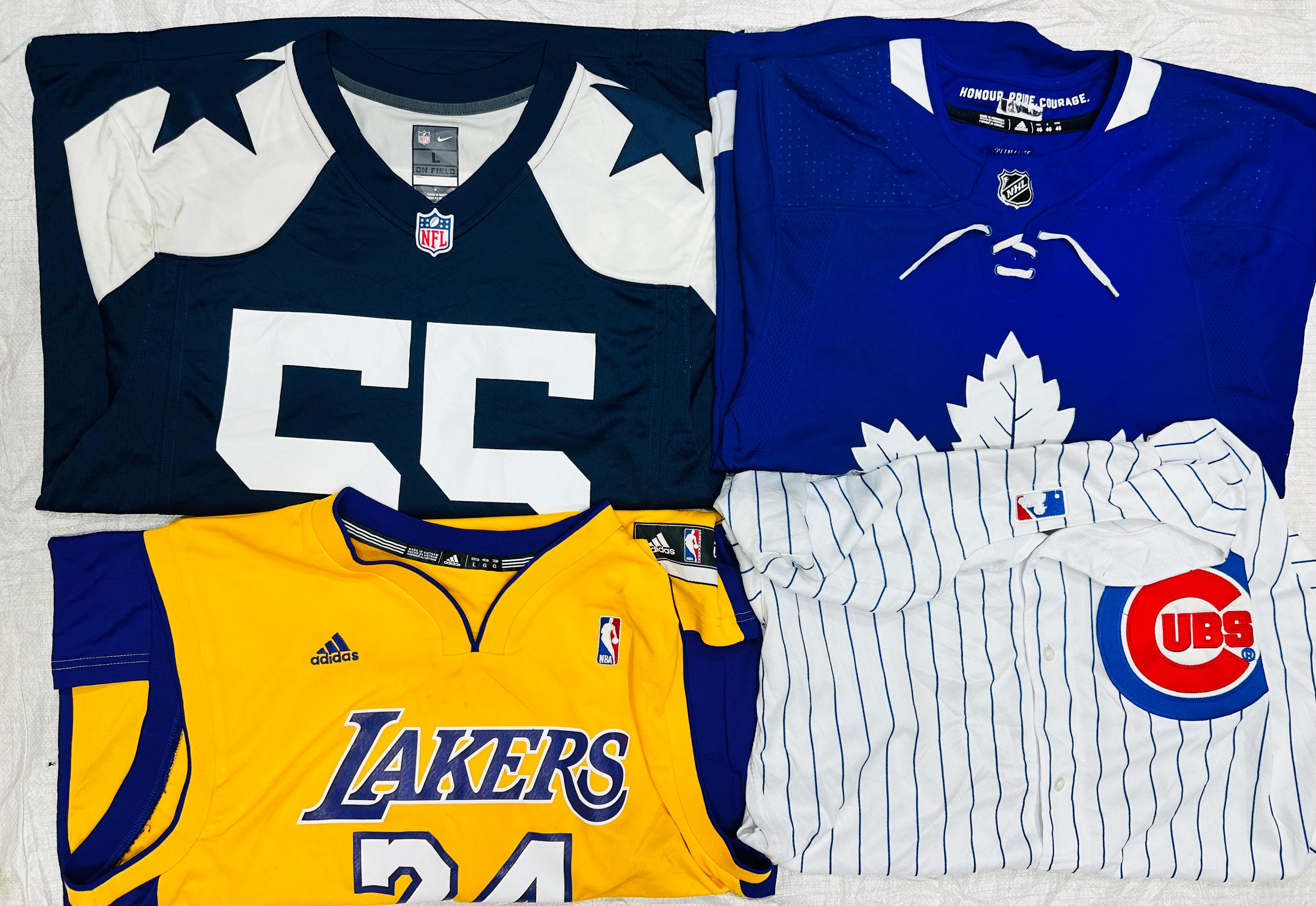 Nfl nhl nba jersy