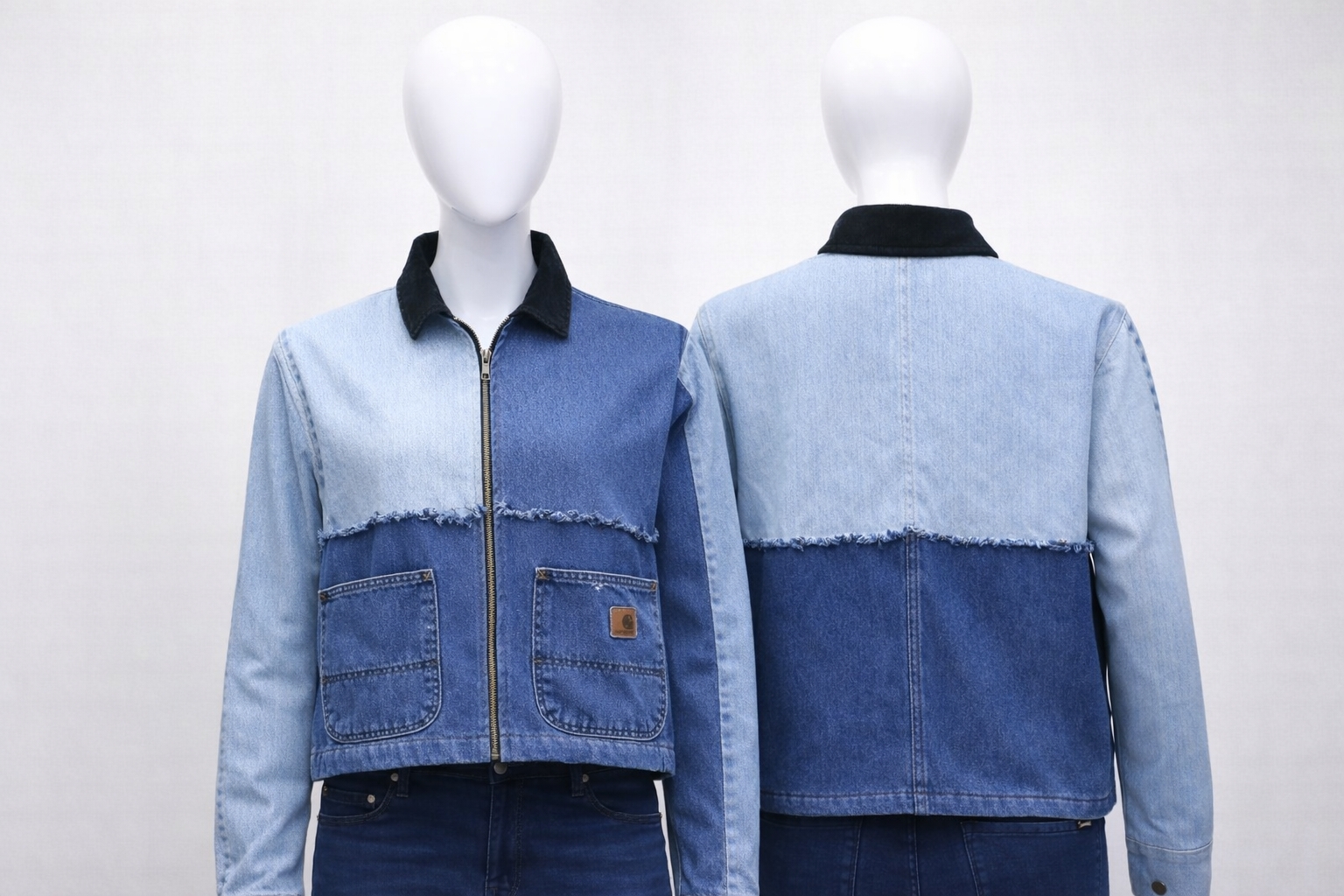 CR1411 Upcycled Patch Jacket