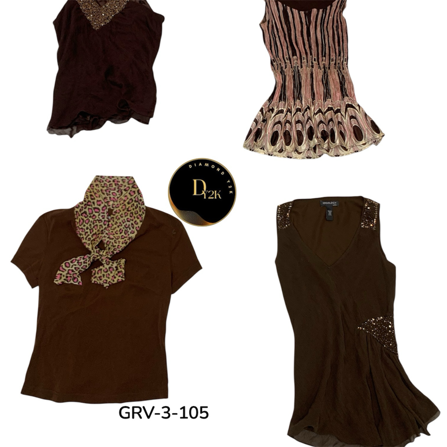 Vintage Y2K Short Sleeve Blouse – Stylish Everyday..