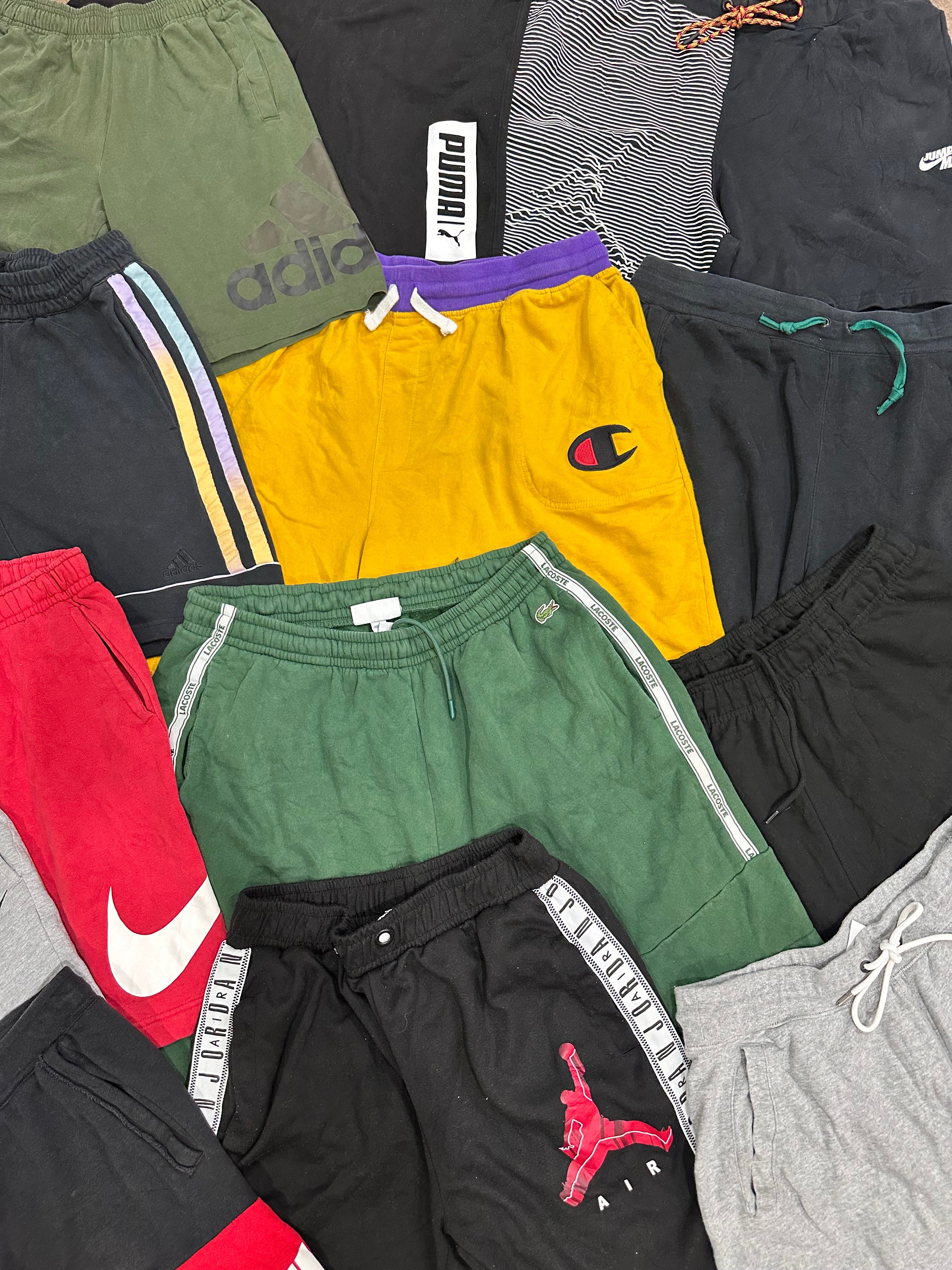 Branded sweat shorts