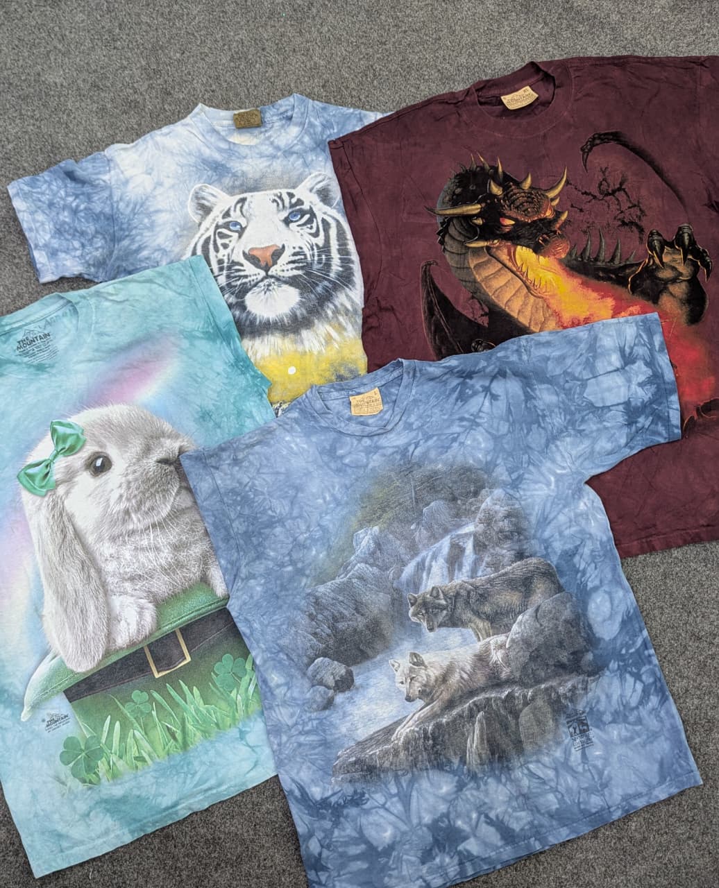 ZV2009 The Mountain Animal Print T-Shirts