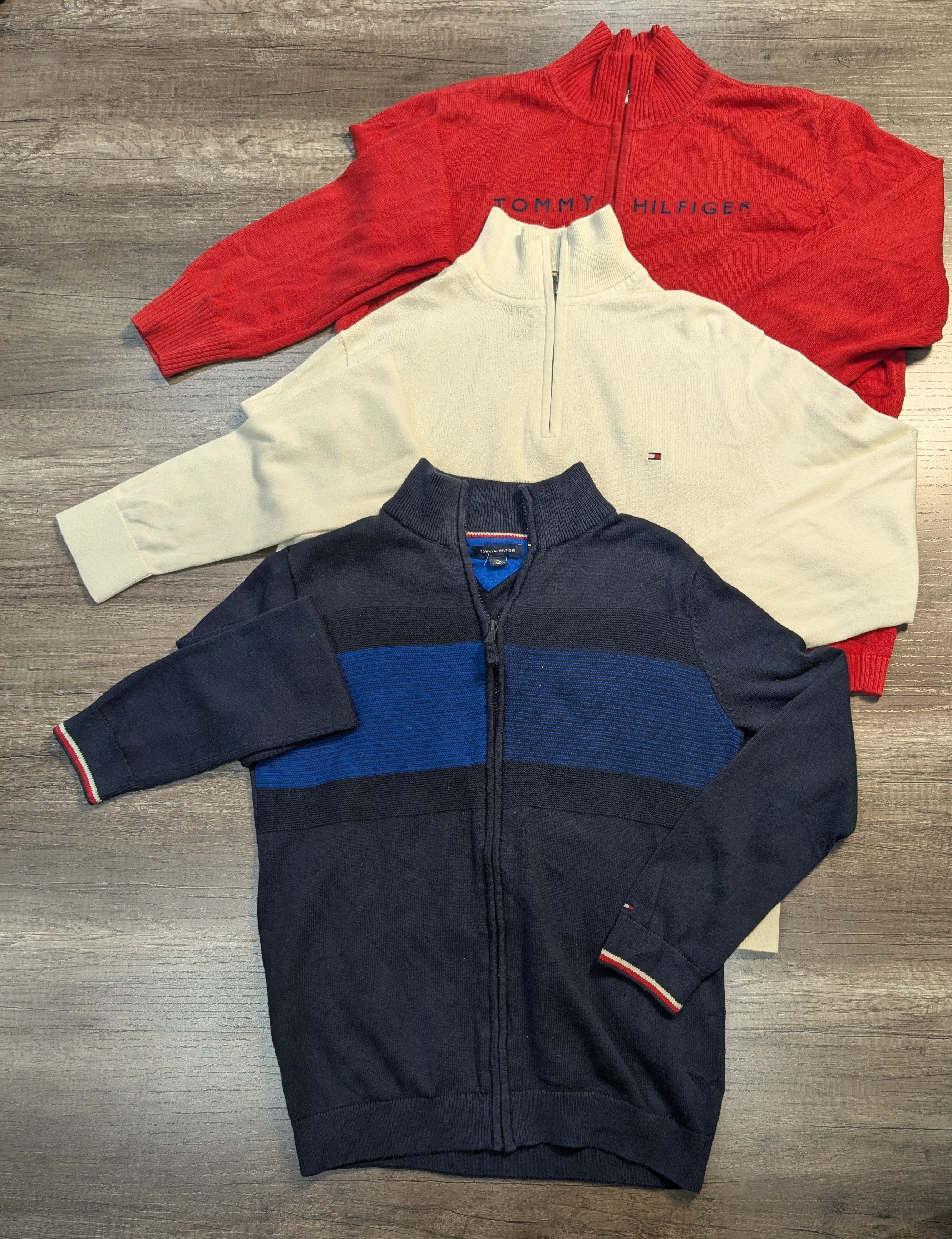 4429 - Tommy Hilfiger maglioni a zip ¼ e a zip com..